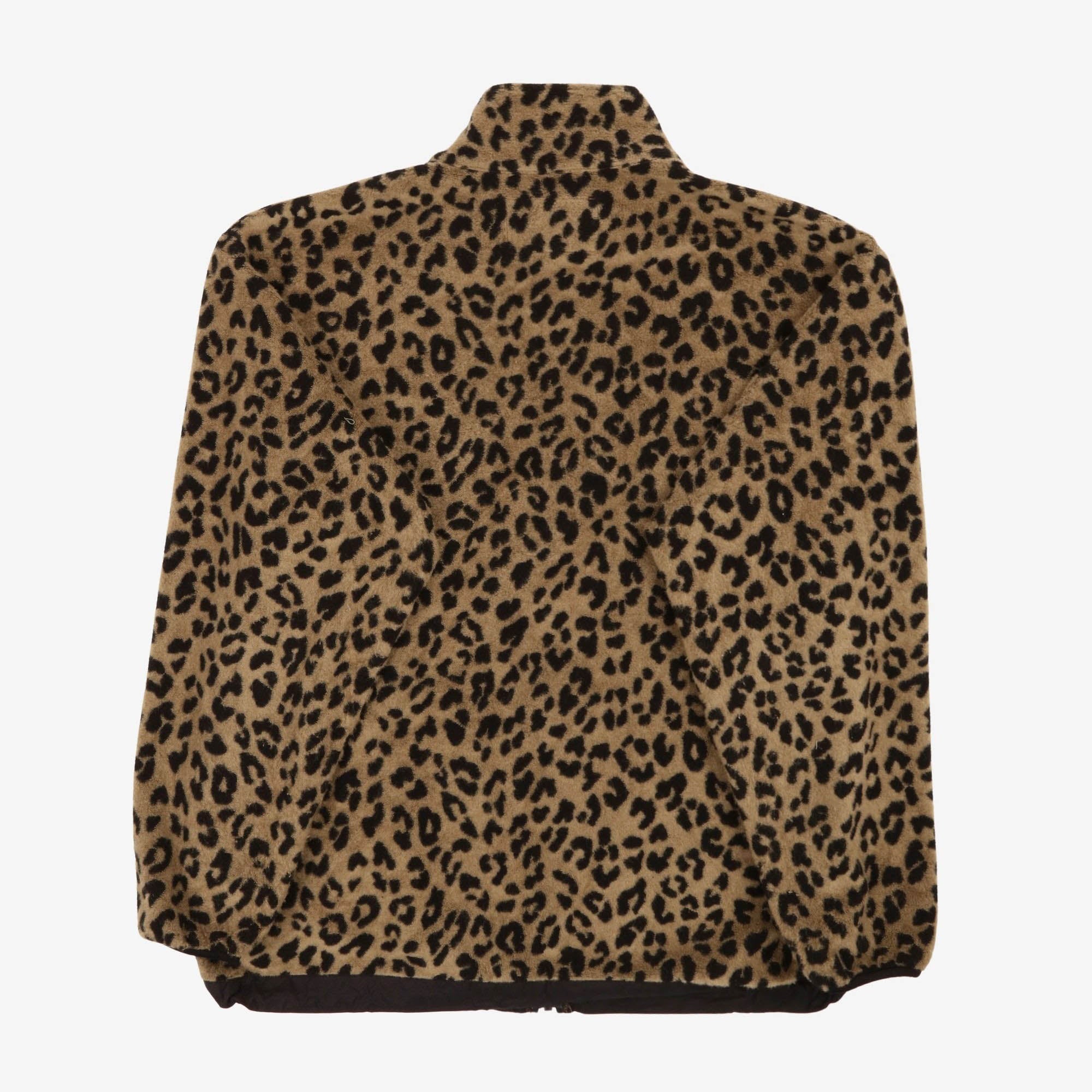Leopard Fleece Jacket