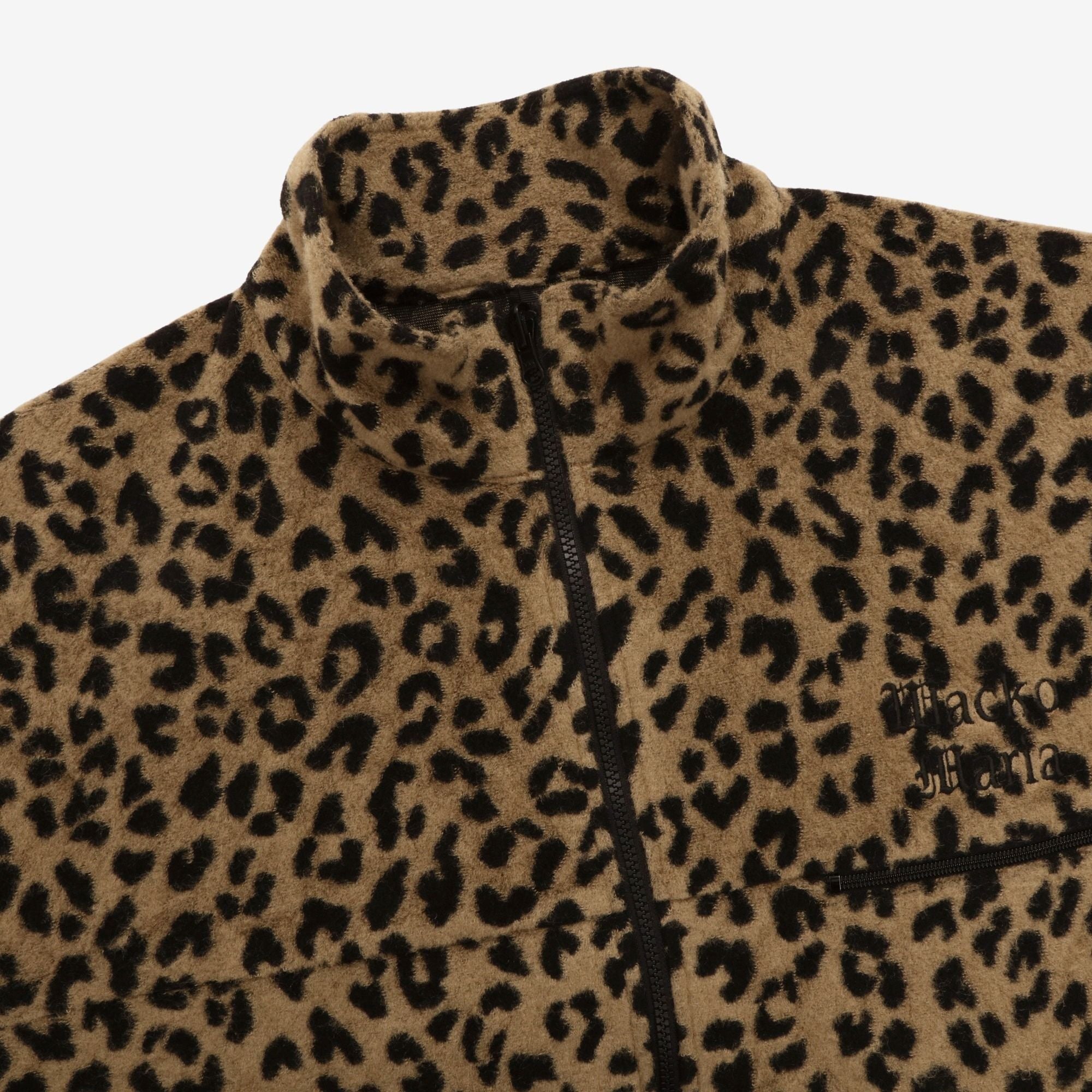 Leopard Fleece Jacket