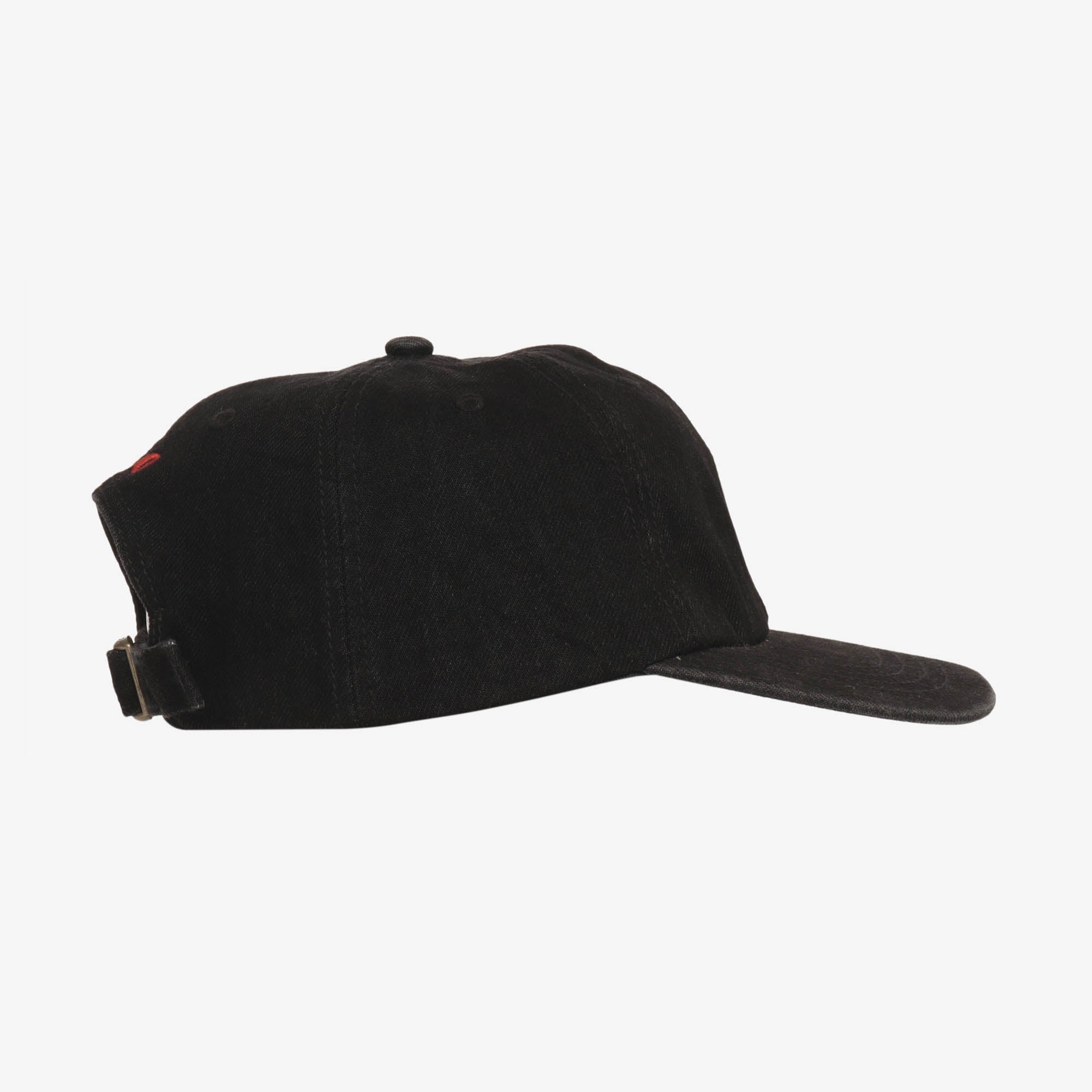 Denim Embroidered Baseball Cap