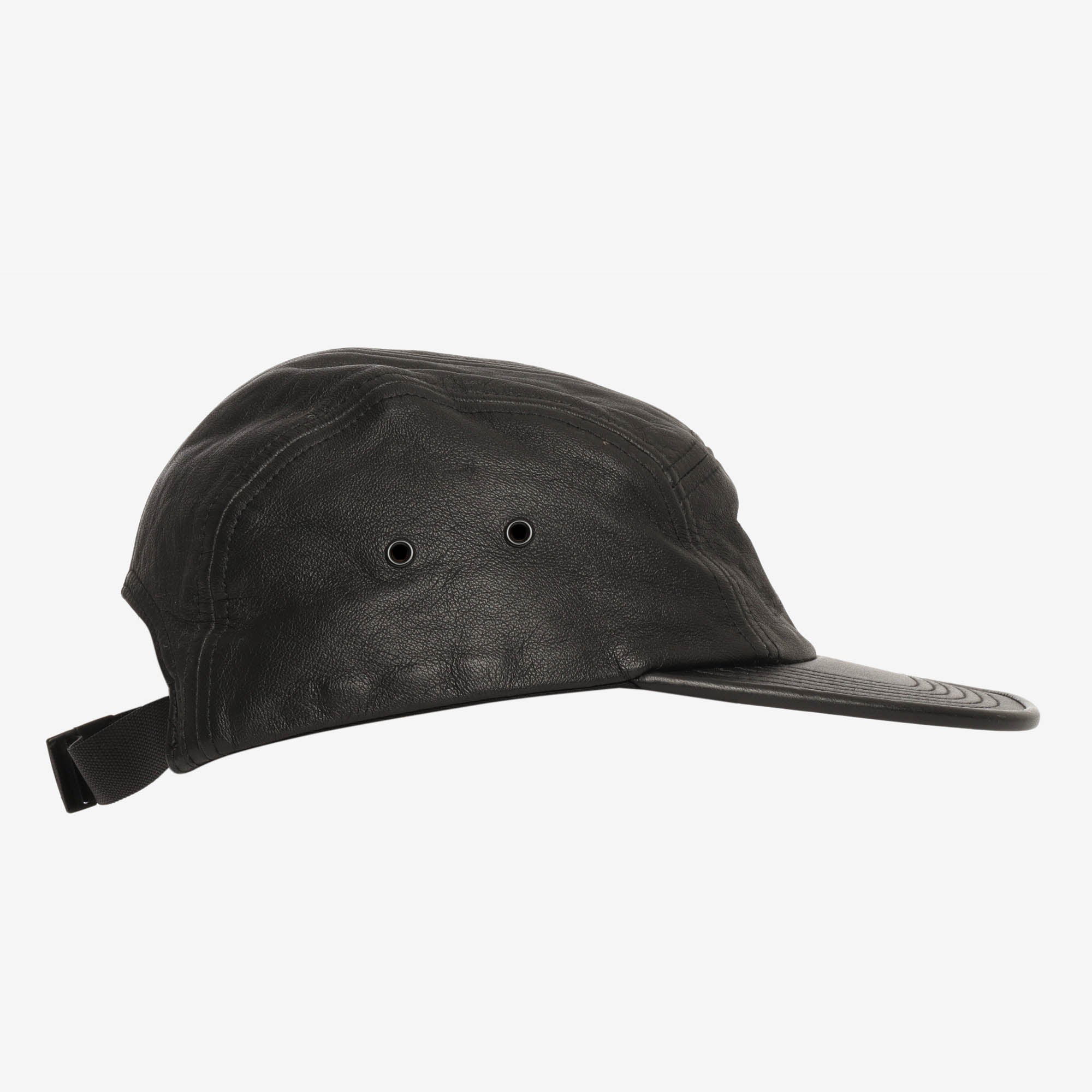 Genuine Leather Camp Cap
