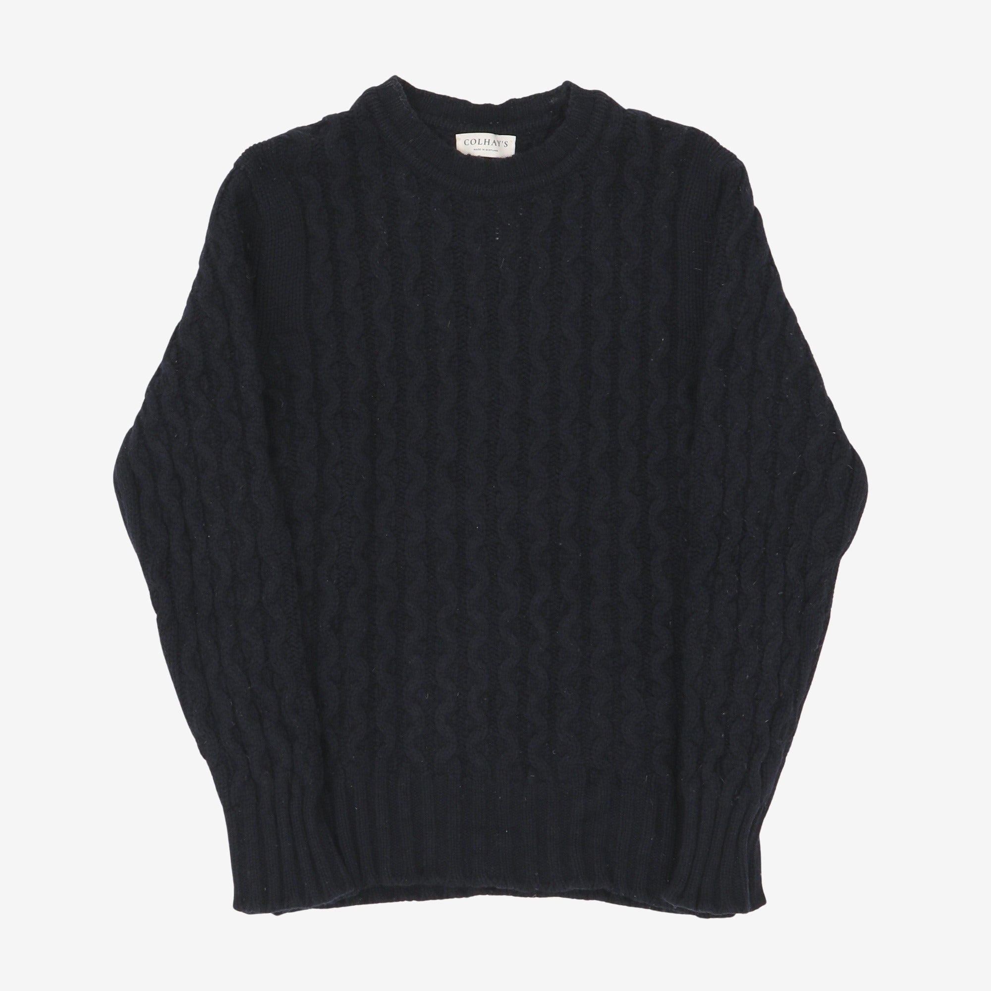 Fishermans Cable Crew Sweater