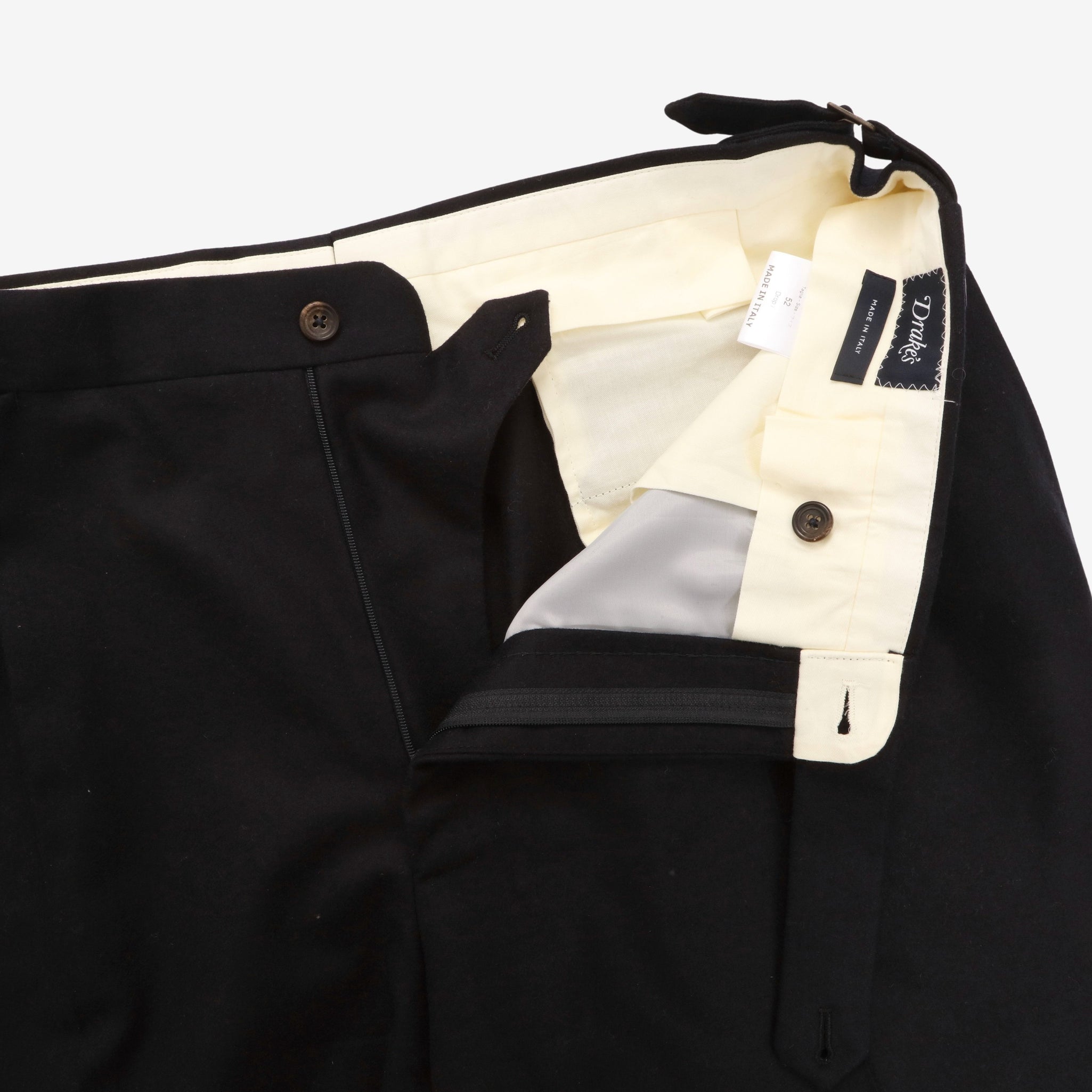 Tropical Wool Single Pleat Trousers (36W x 32L)