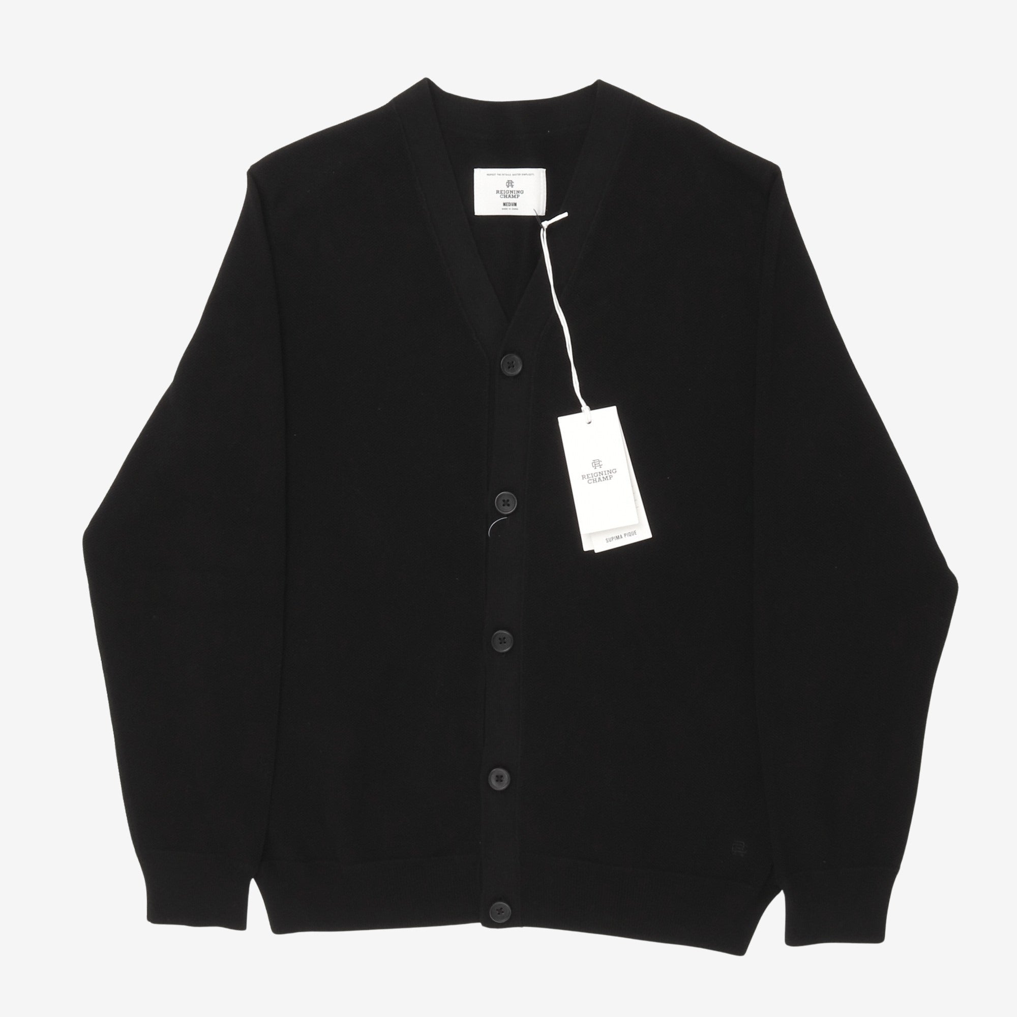 Supima Pique Ace Cardigan