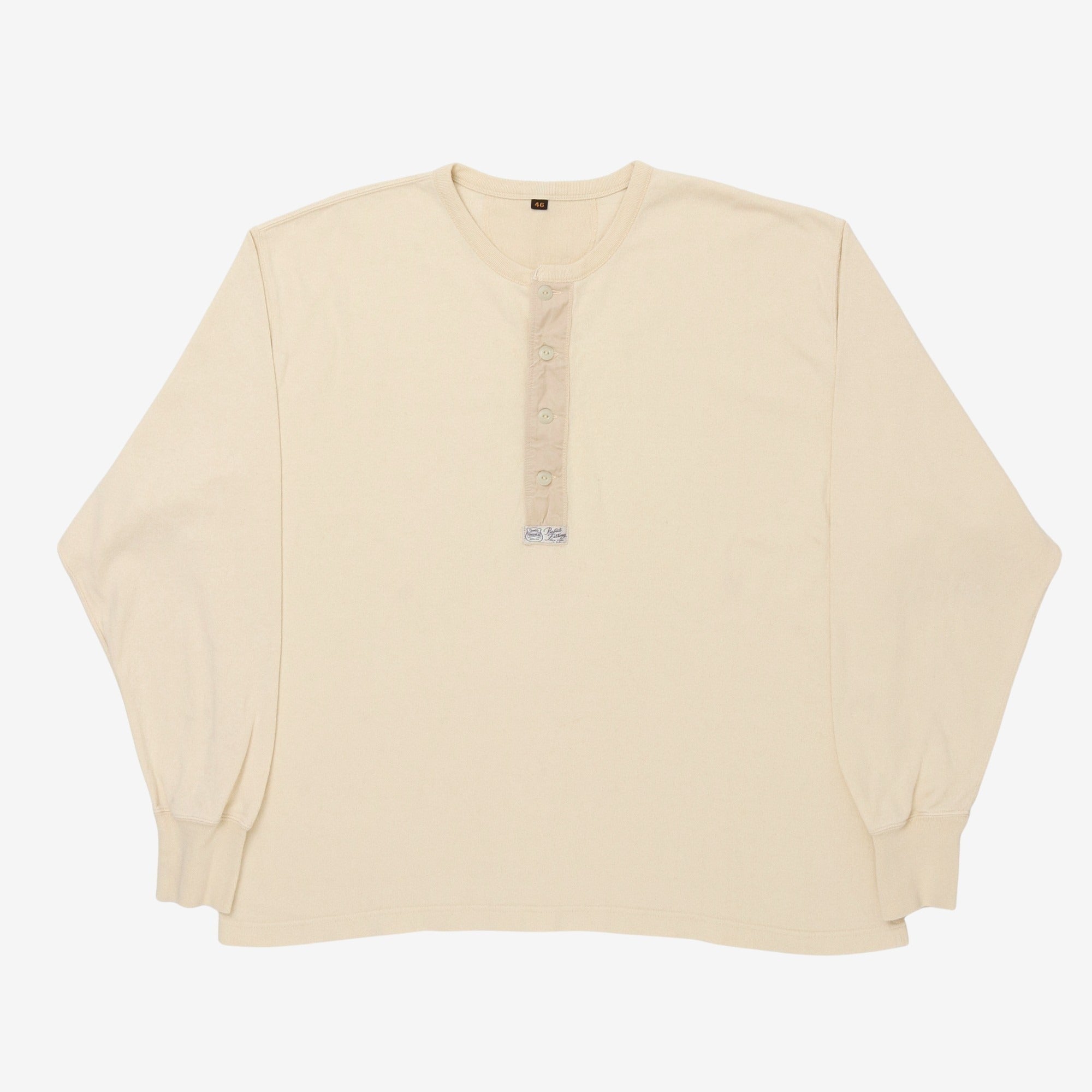 Henley Neck LS Shirt