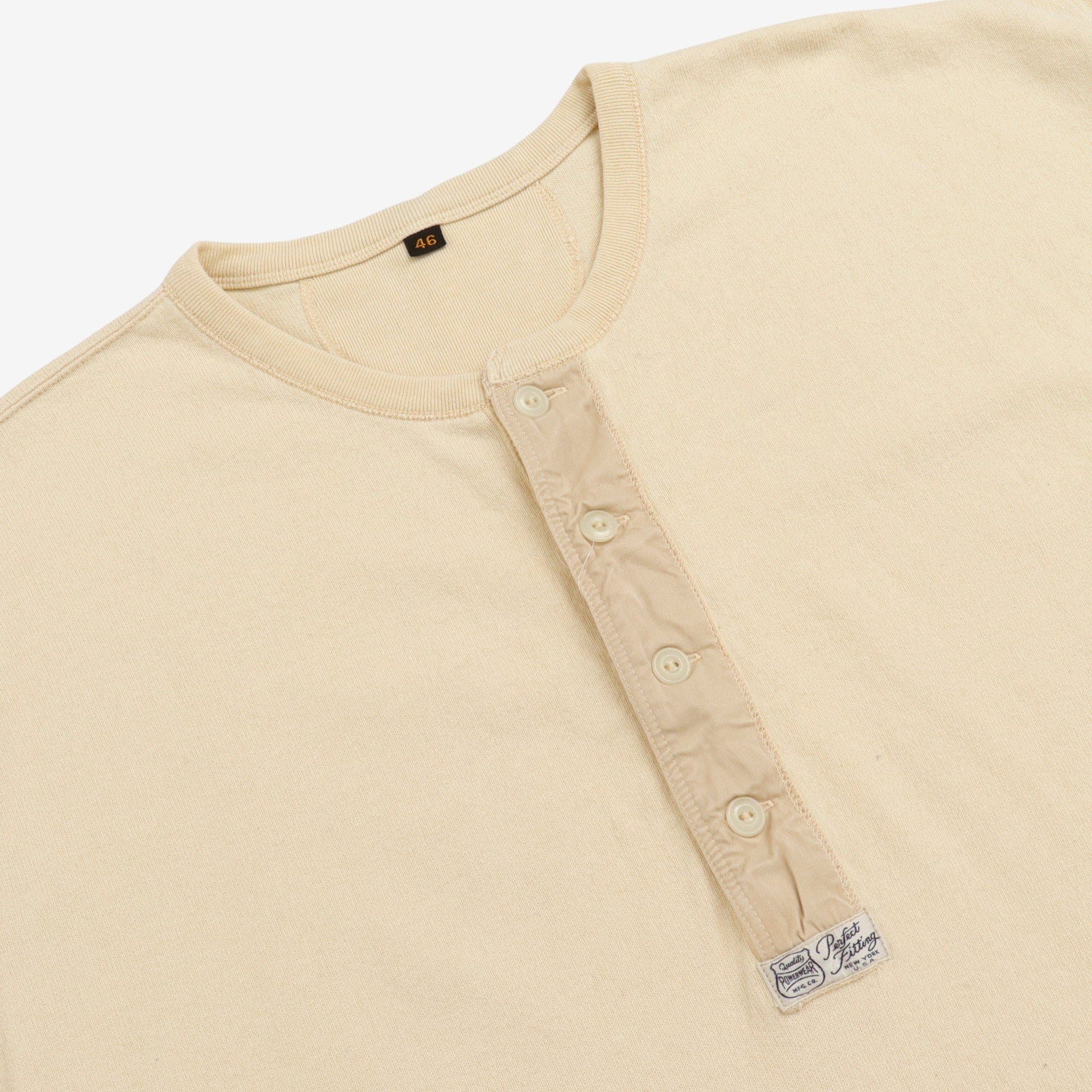 Henley Neck LS Shirt