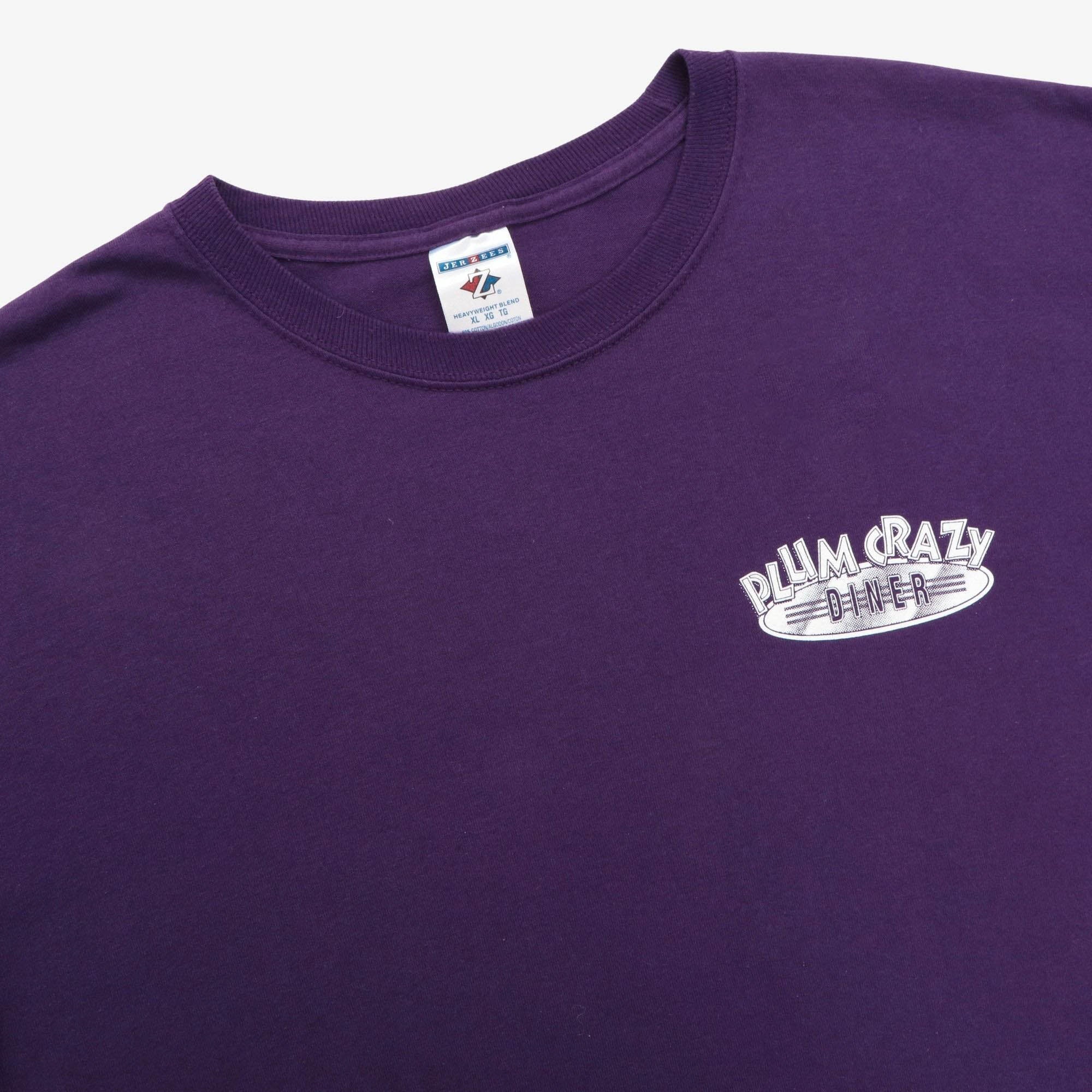 1990s Plum Crazy Dinner Tee