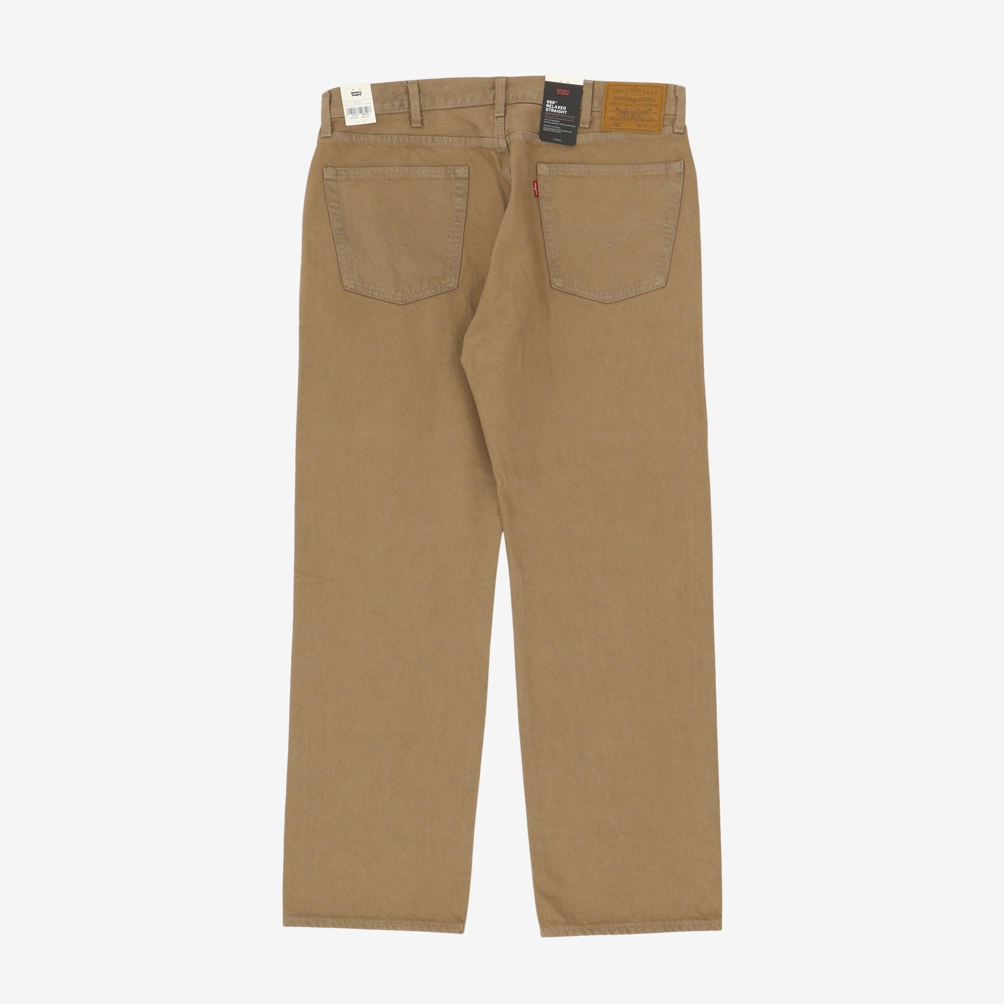 555 Relaxed Straight Trousers