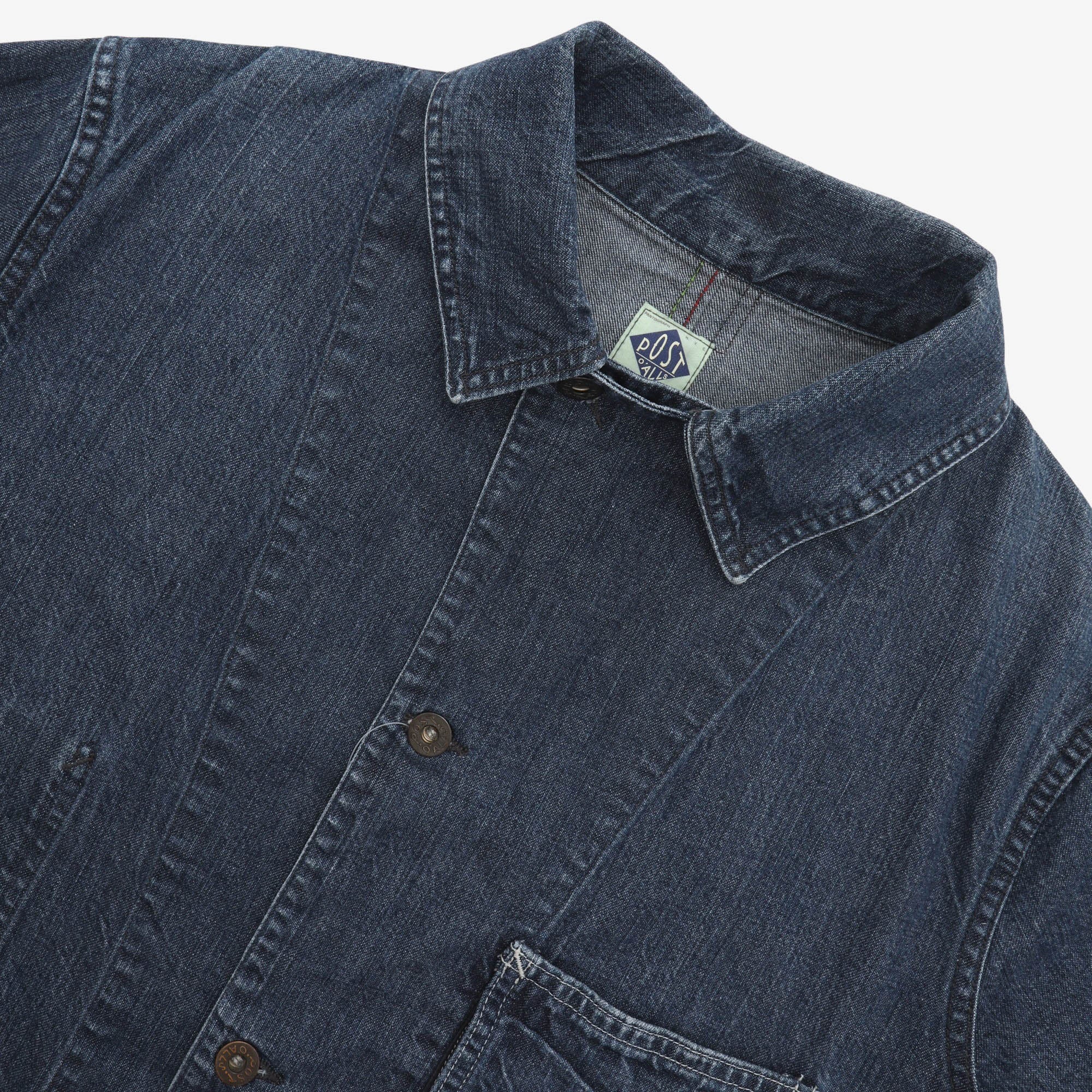 Denim Coverall Jacket