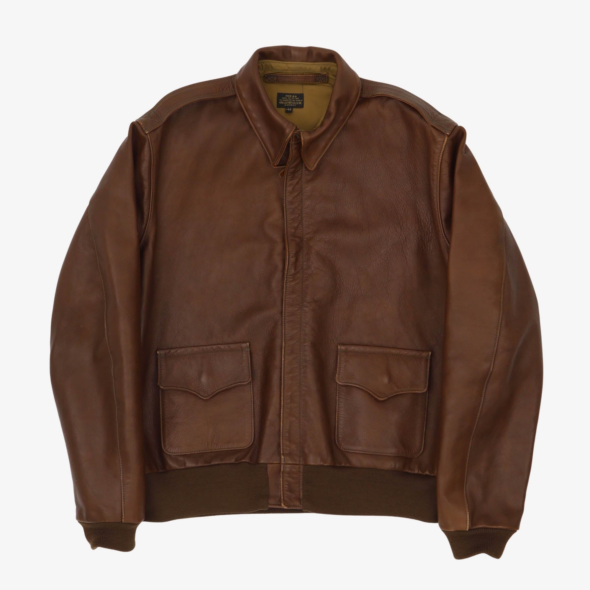 Type A-2 Leather Flight Jacket