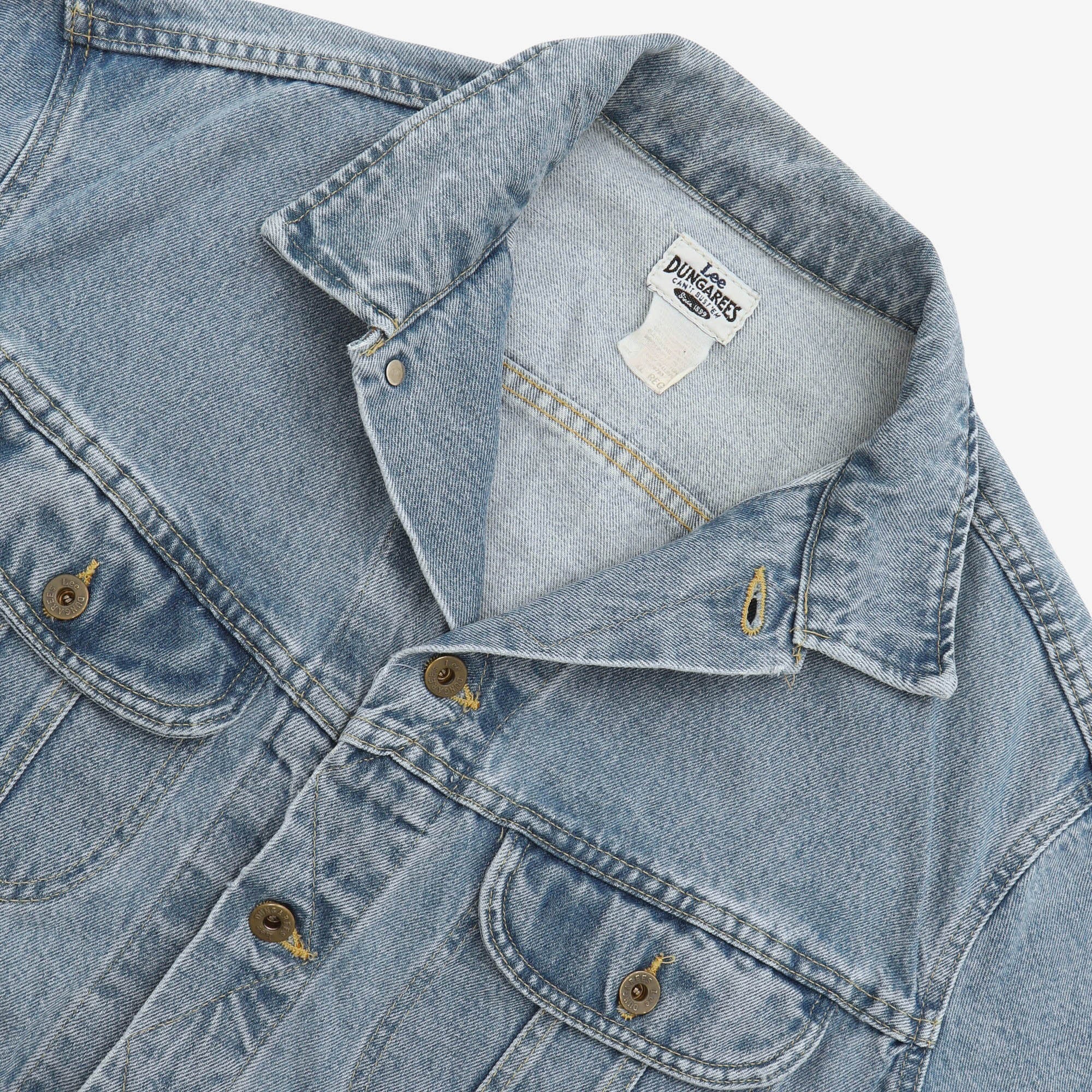 Vintage Denim Rider Jacket