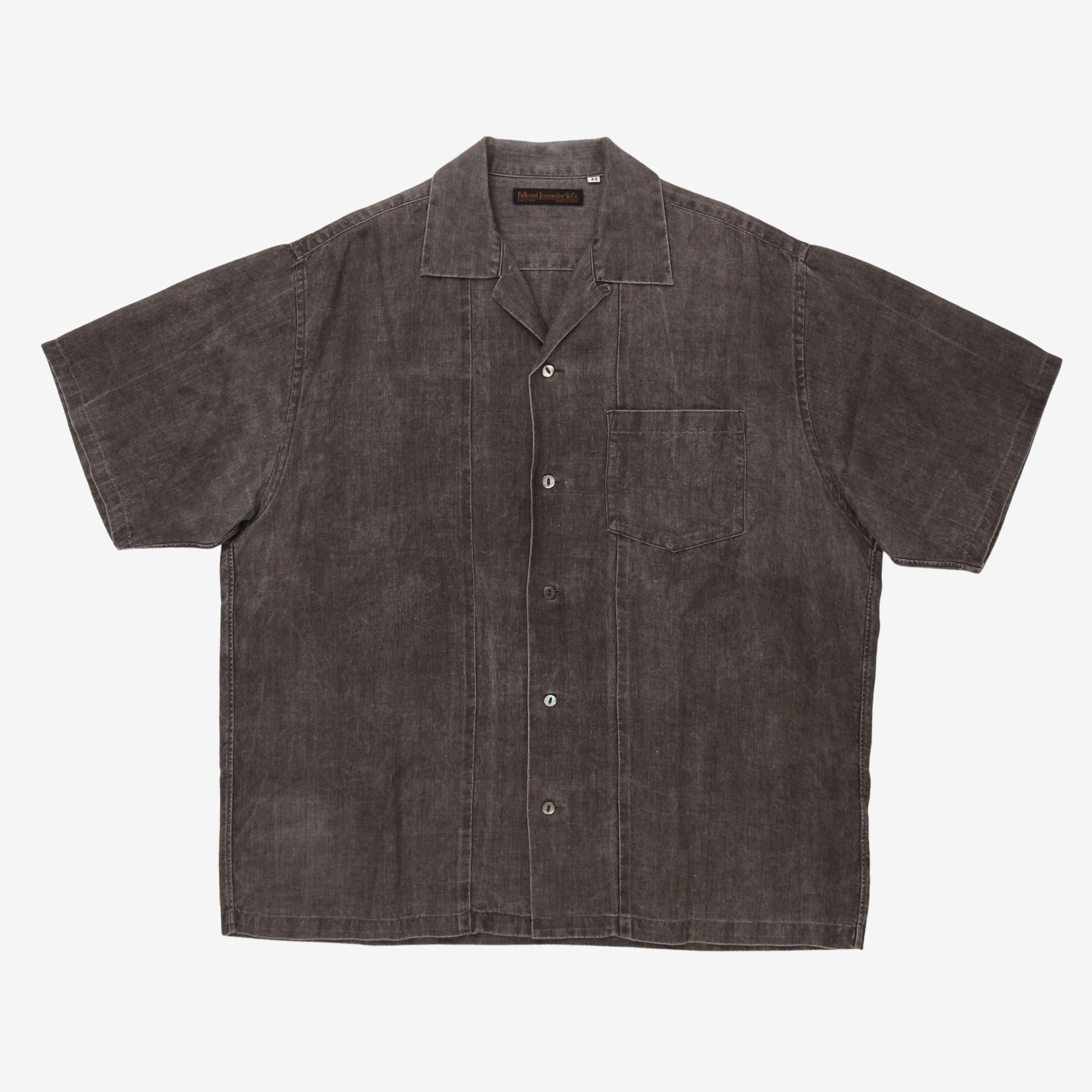 One Pocket Linen Shirt