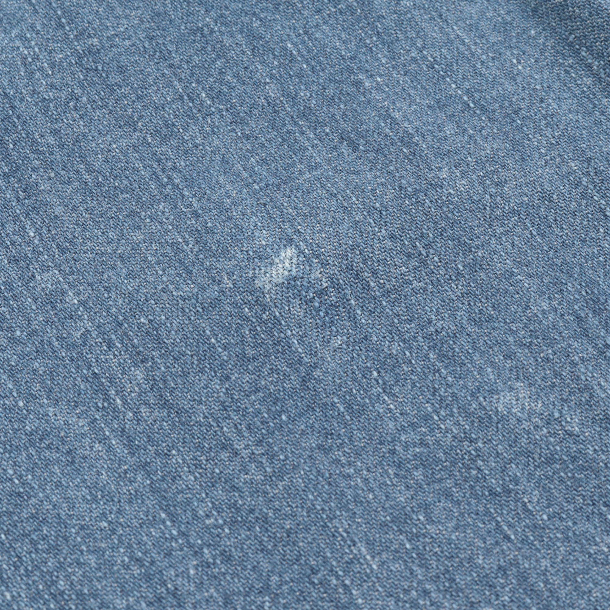 No Collar Denim Shirt