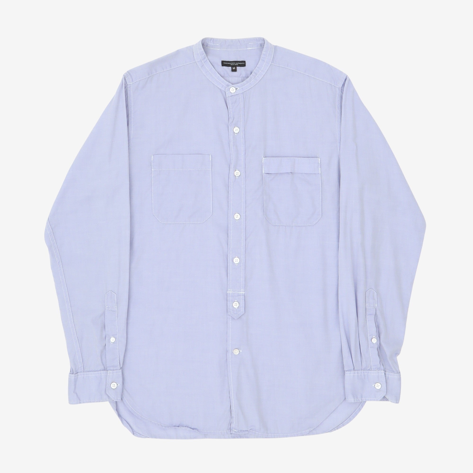 Collarless 2 Pocket Shirt