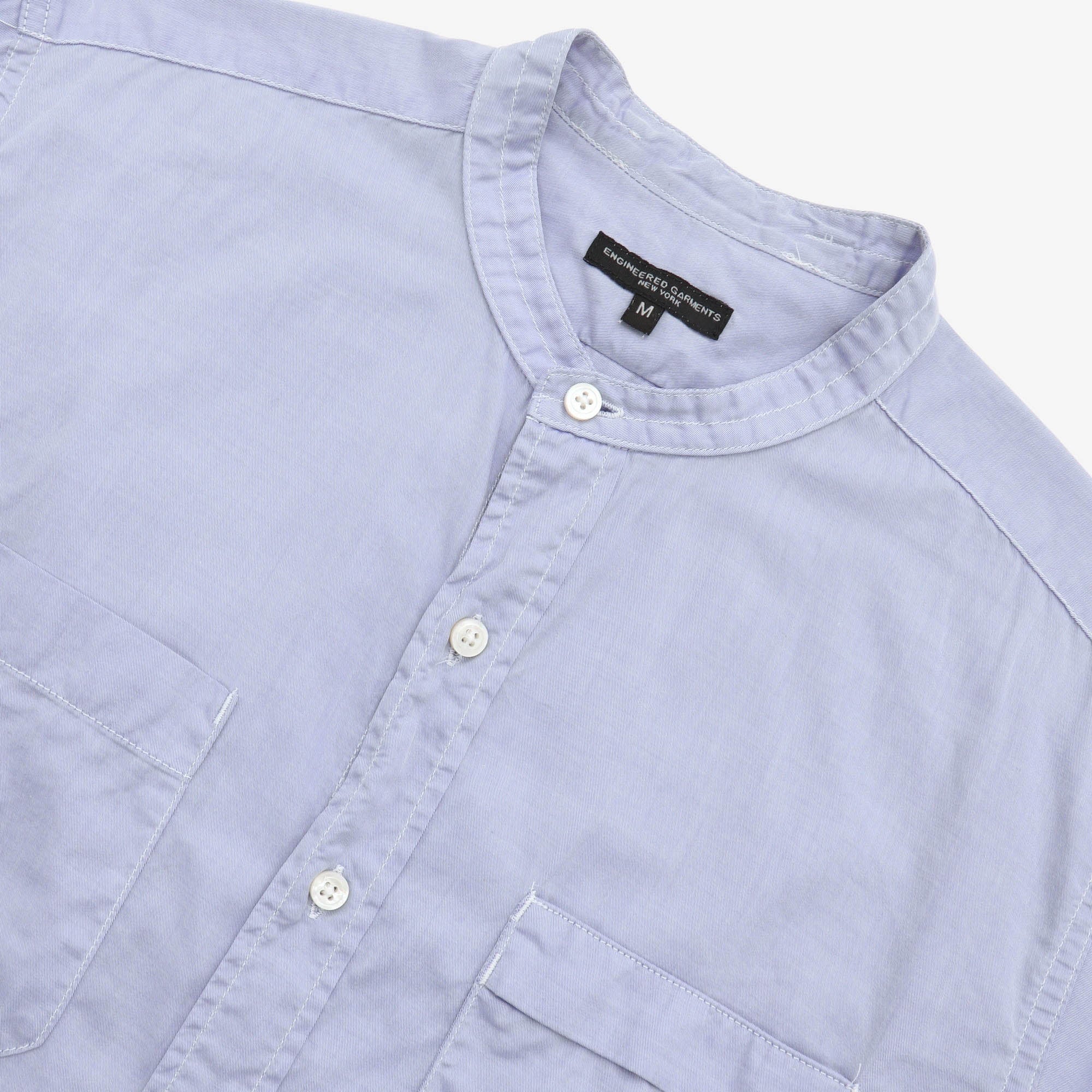 Collarless 2 Pocket Shirt