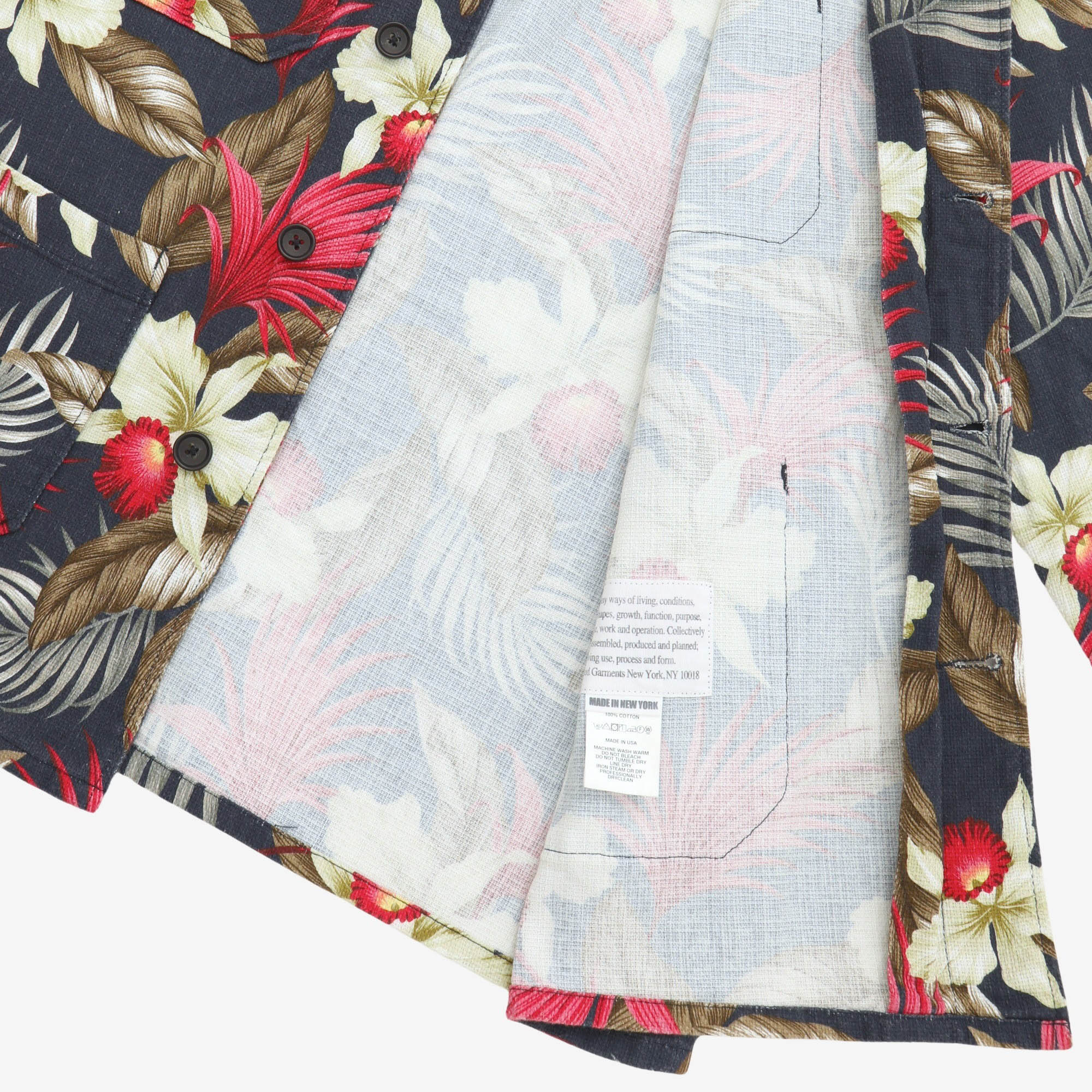 Dayton Floral Shirt Jacket