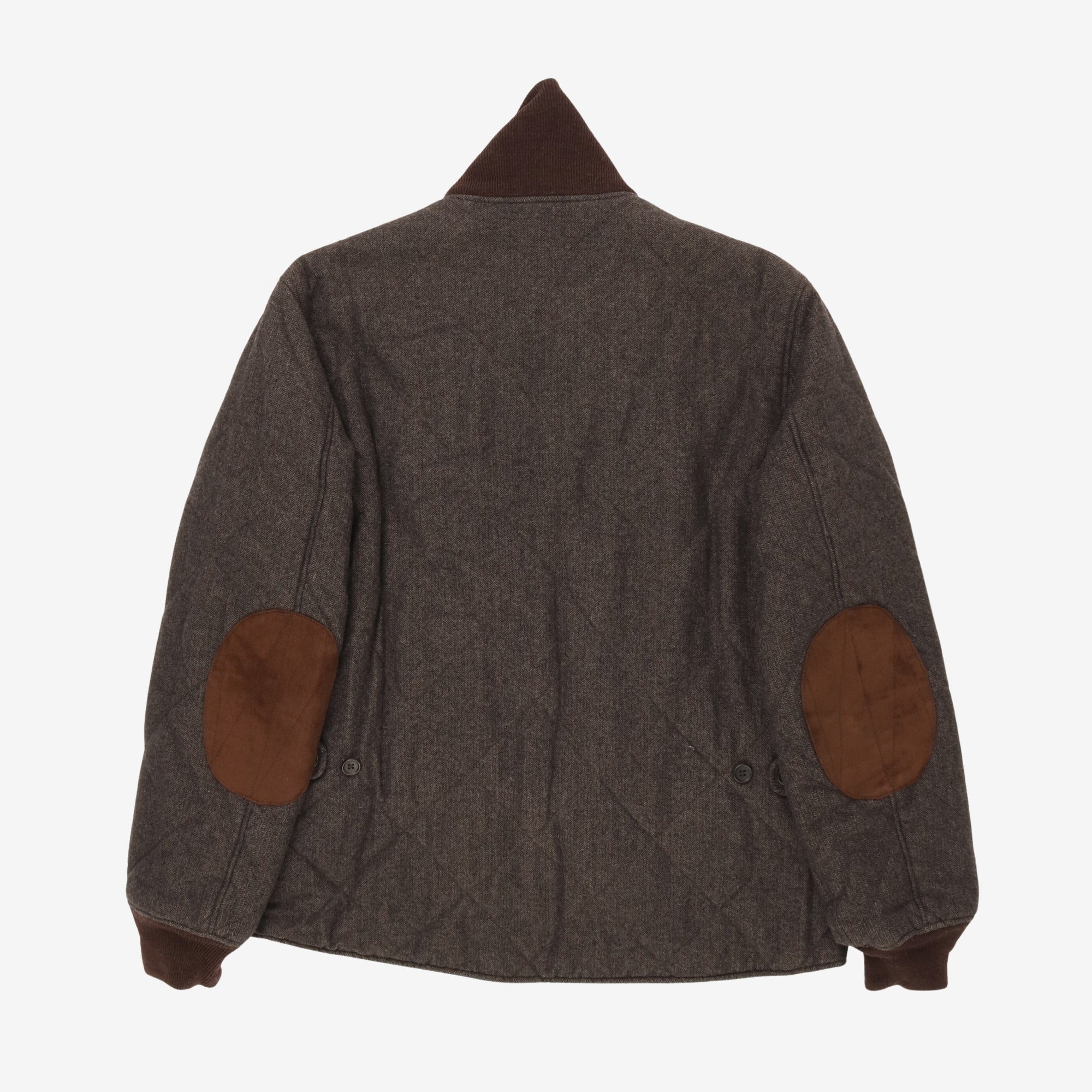 Quilted Bomber Jacket