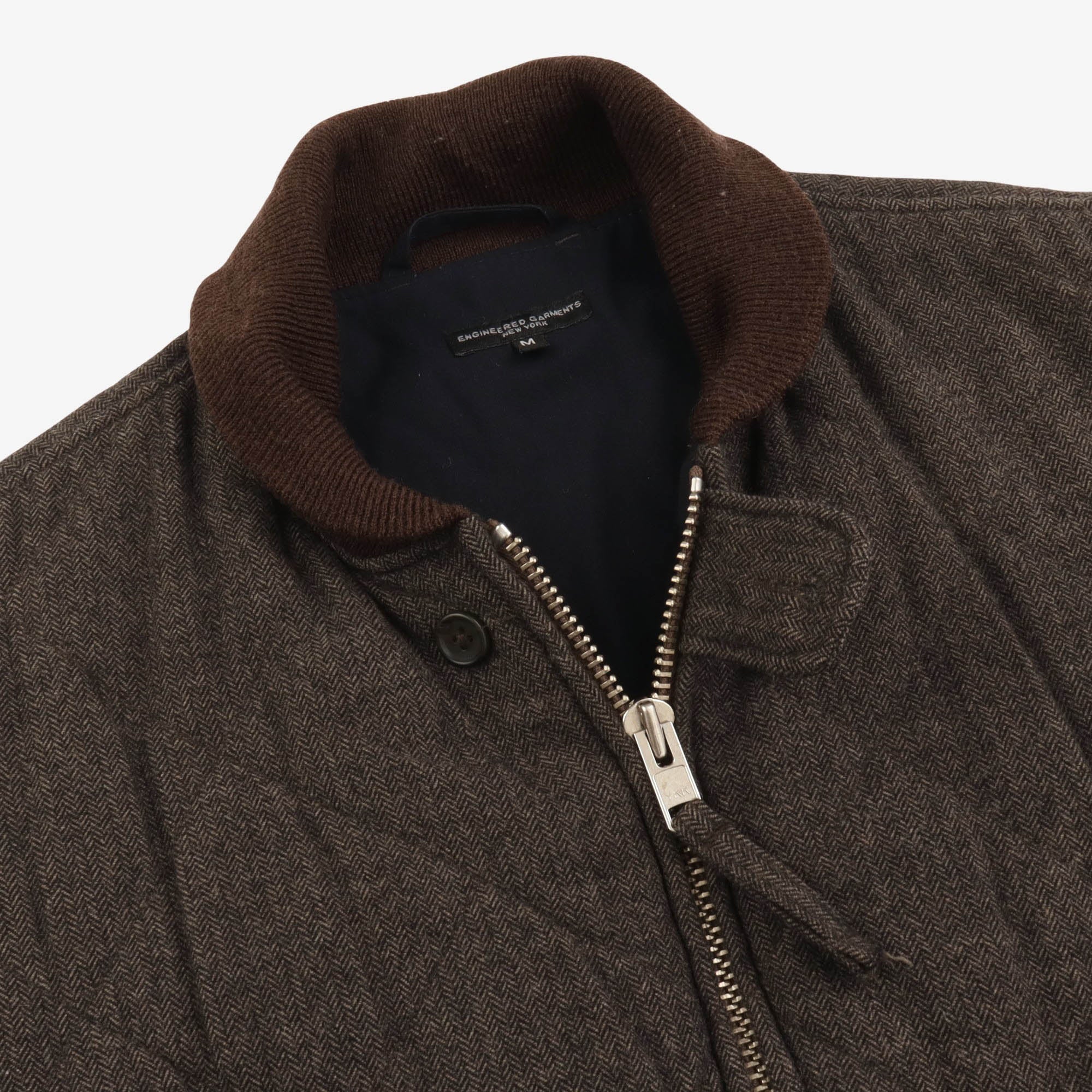 Quilted Bomber Jacket