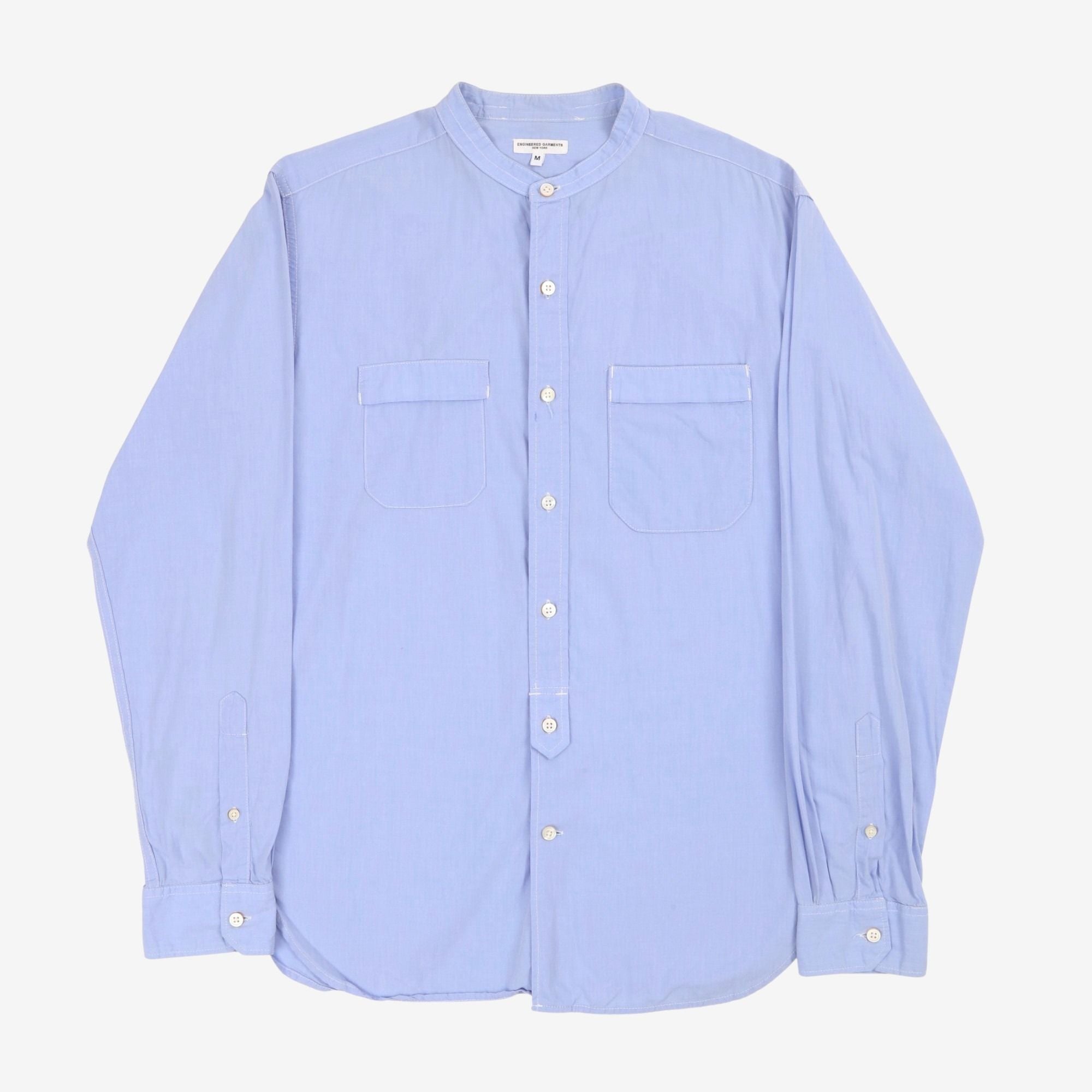Collarless 2 Pocket Shirt