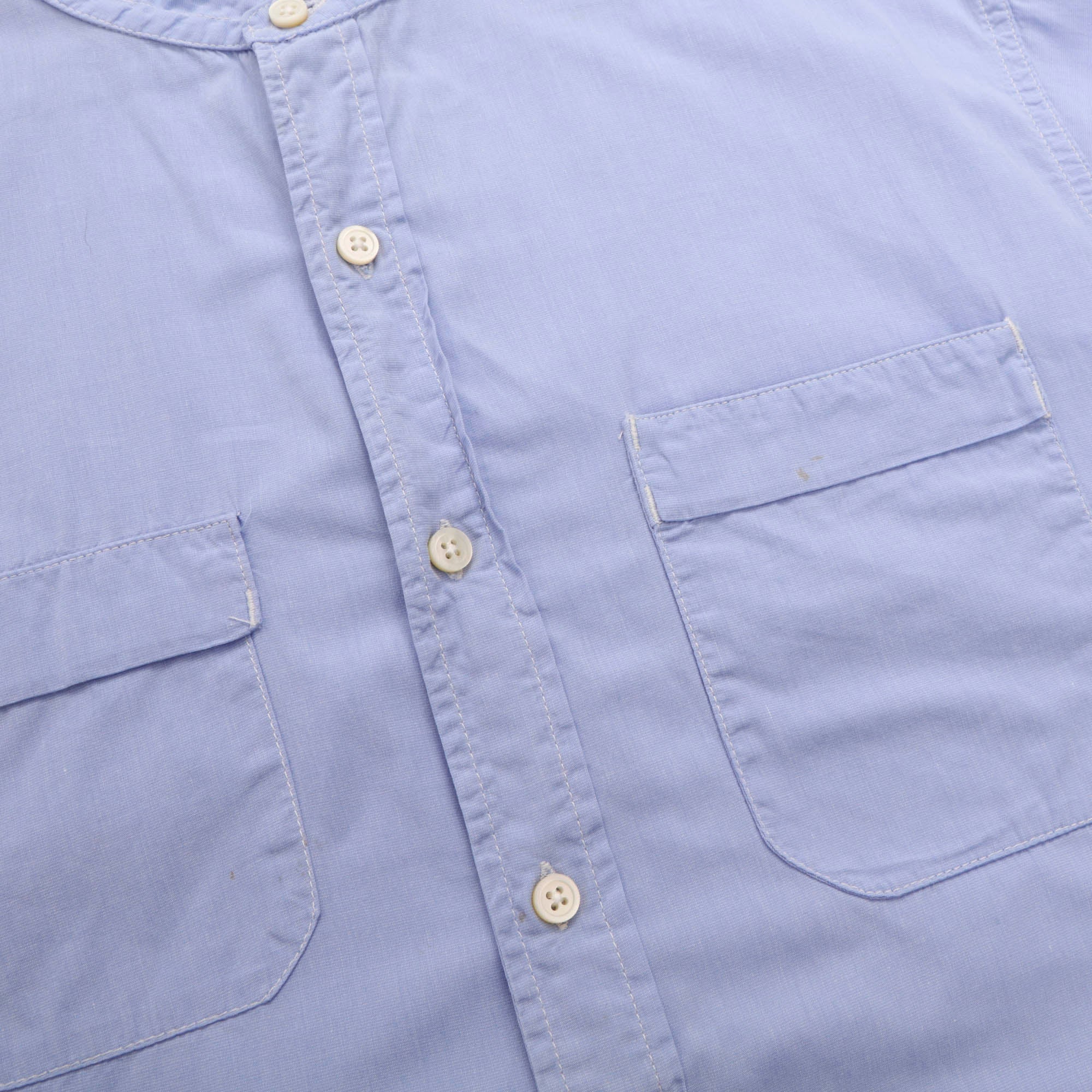Collarless 2 Pocket Shirt