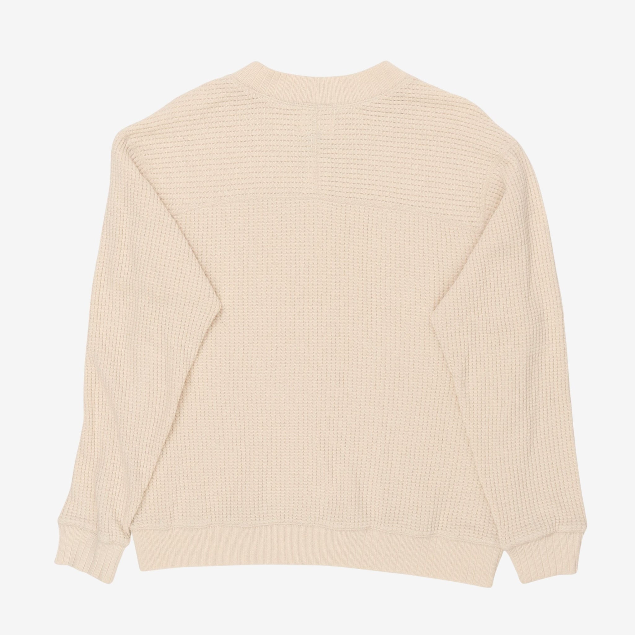 Waffle Midneck Sweater