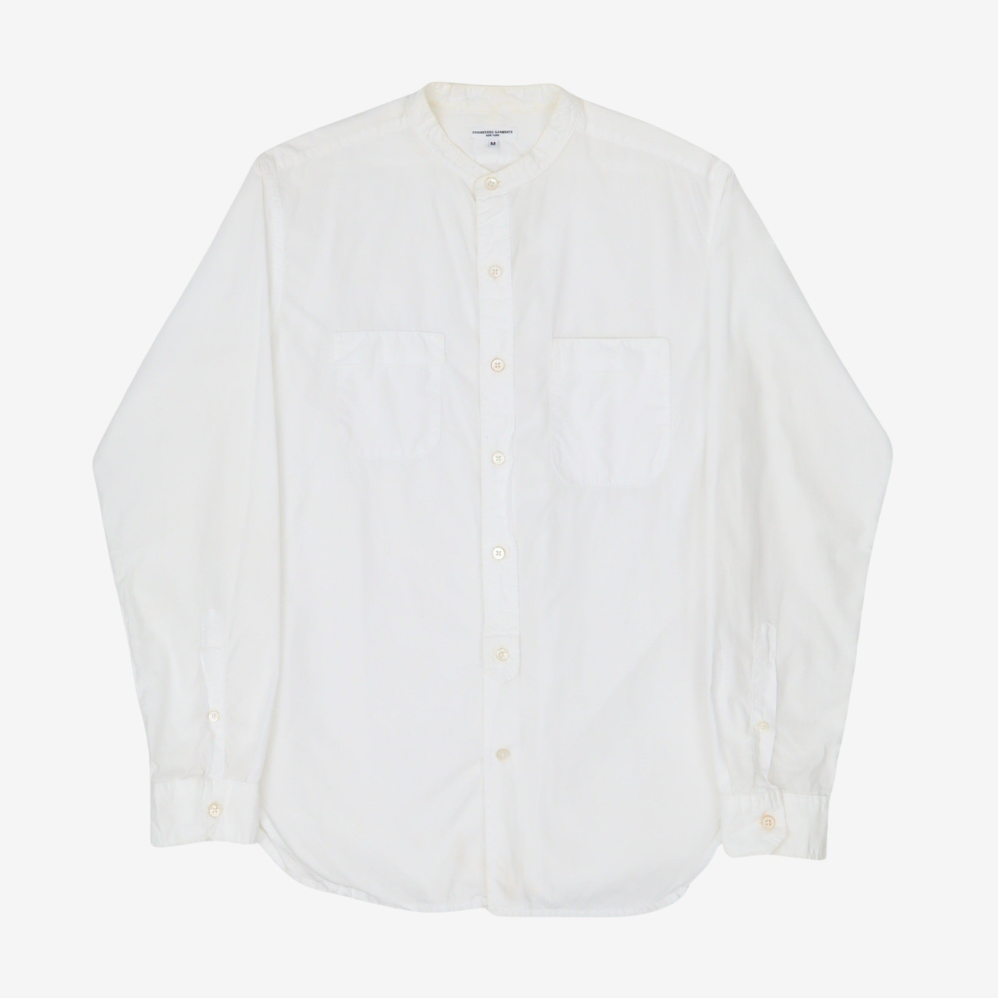 Collarless 2 Pocket Shirt