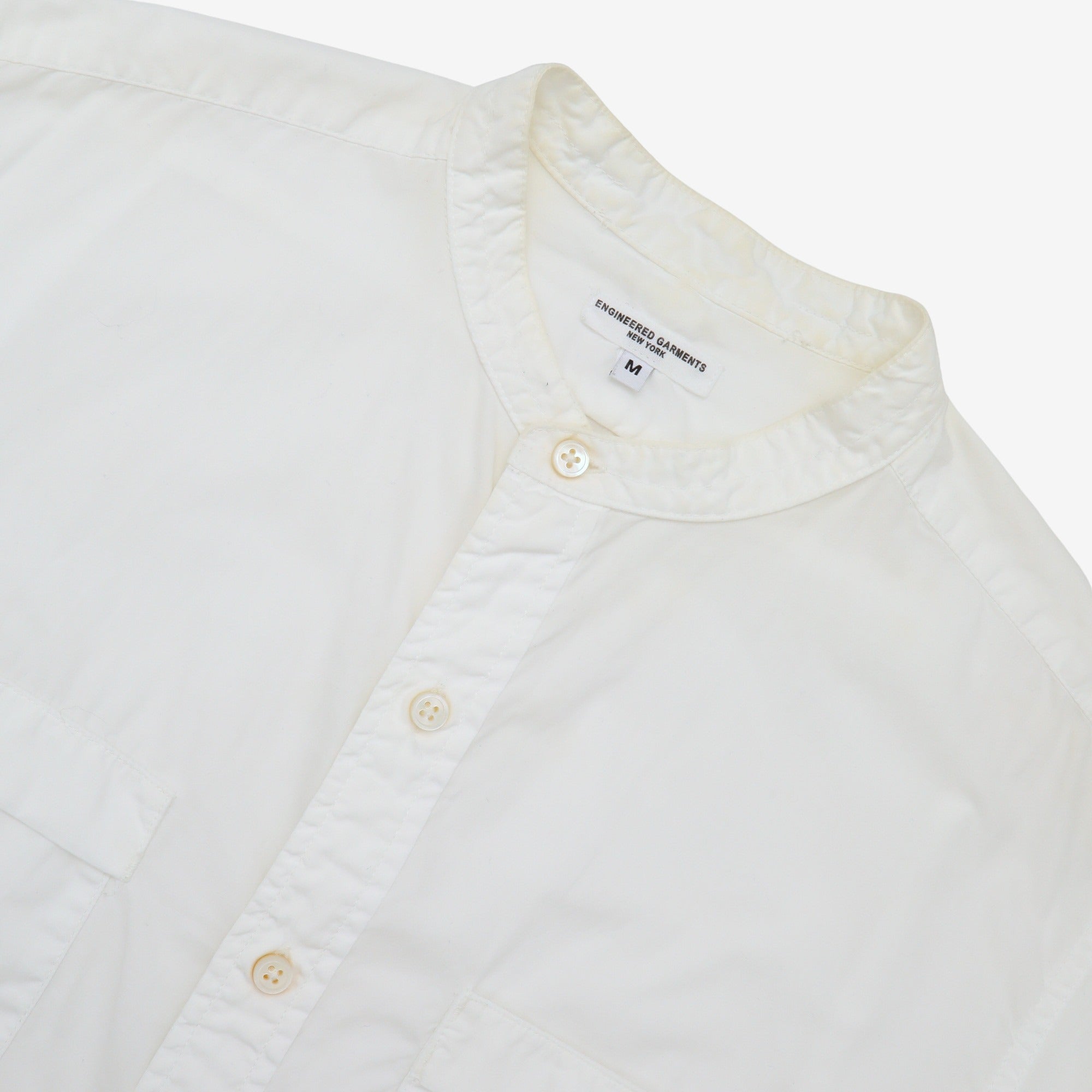 Collarless 2 Pocket Shirt