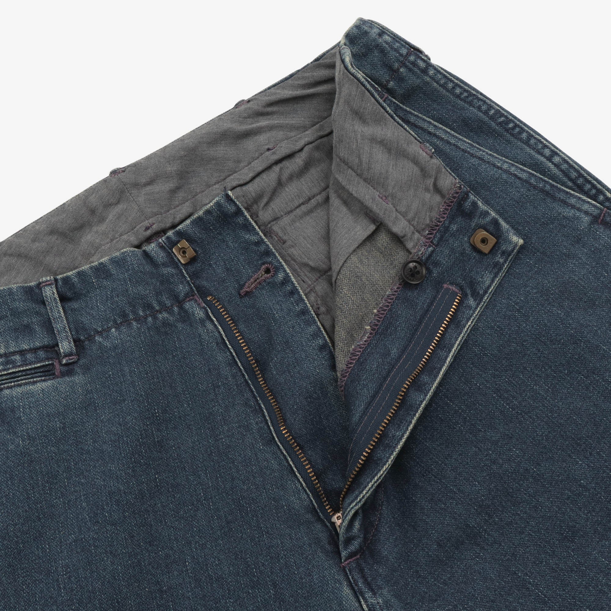 Wide Leg Denim Pants