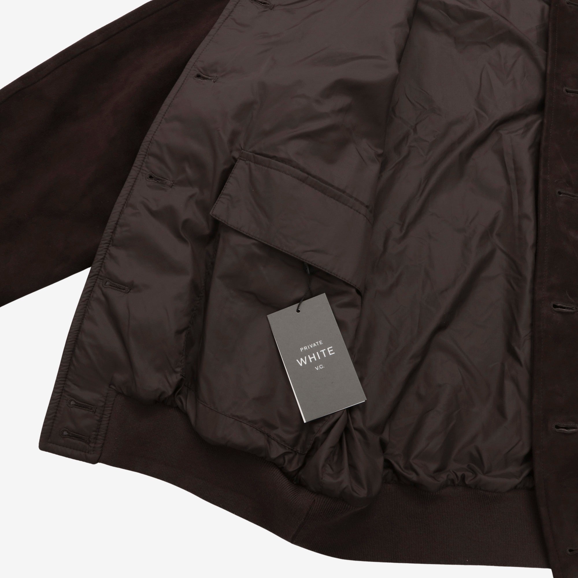 The PS Reversible Suede Bomber