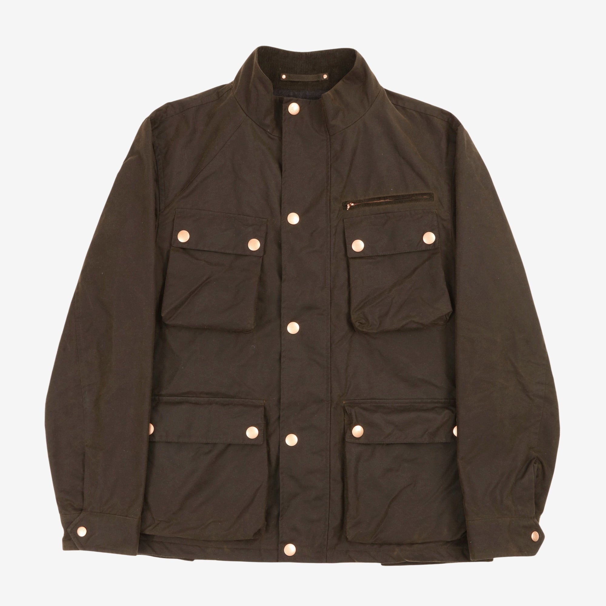 The Belgravia Biker Wax Jacket
