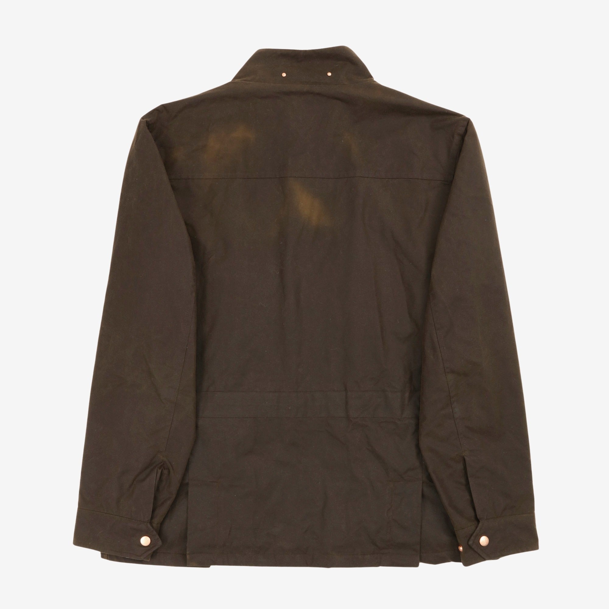 The Belgravia Biker Wax Jacket