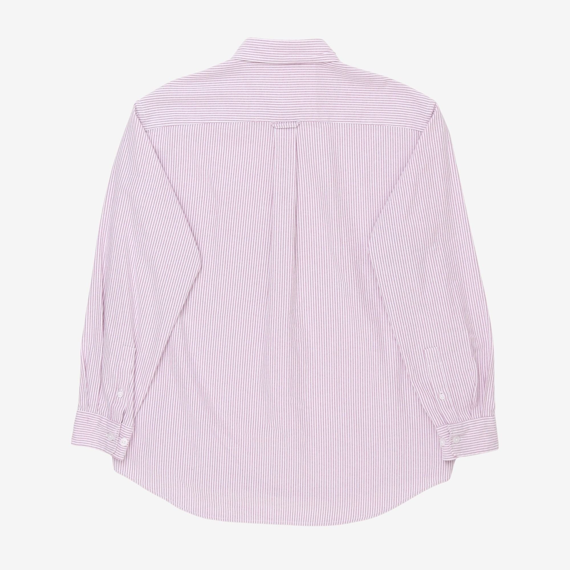 Striped Oxford Oversized Shirt