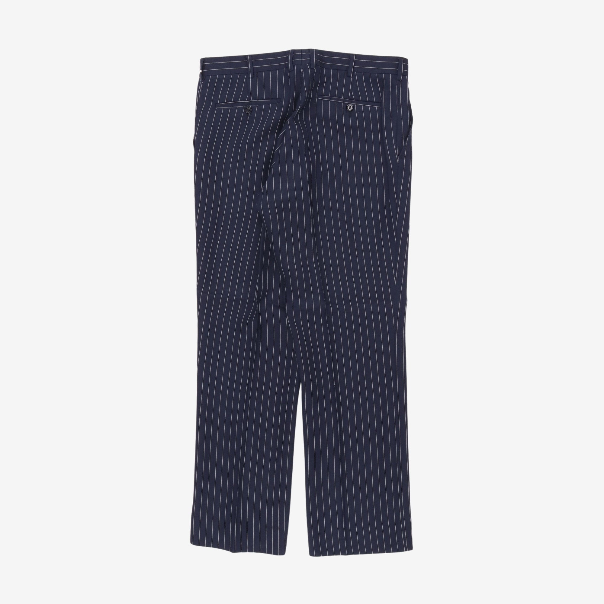 Purple Label Pinstripe Linen Suit