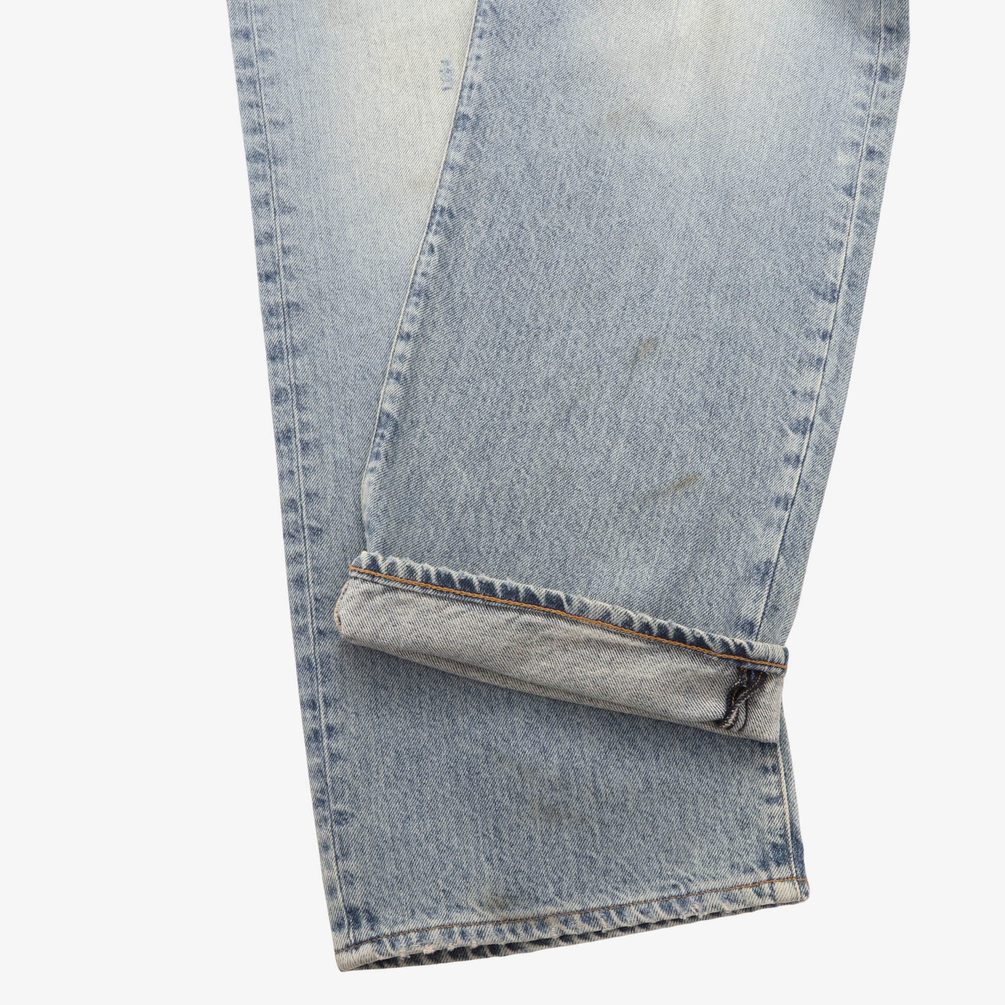 Straight Fit Distressed Jean