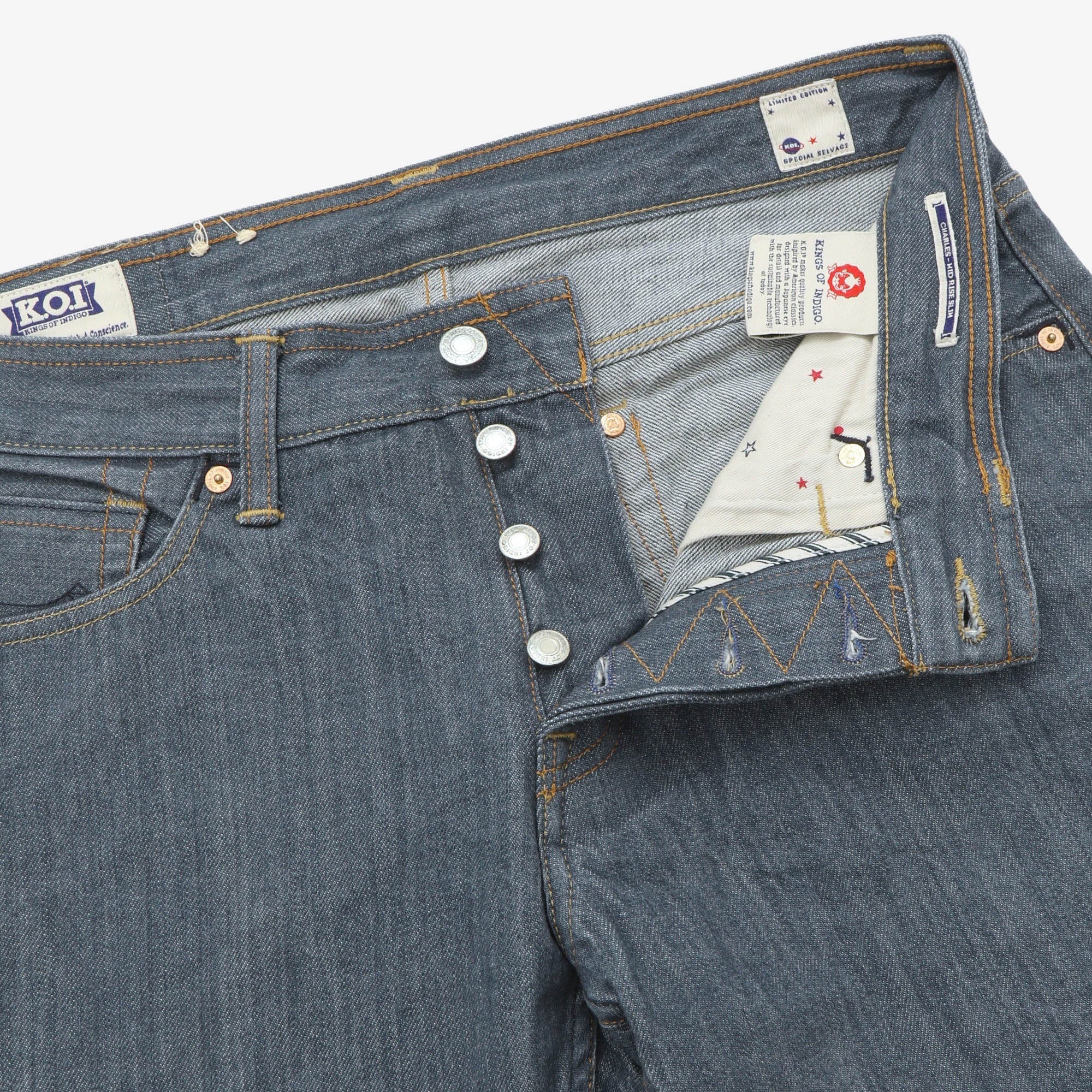 Charles Slim Selvedge Denim