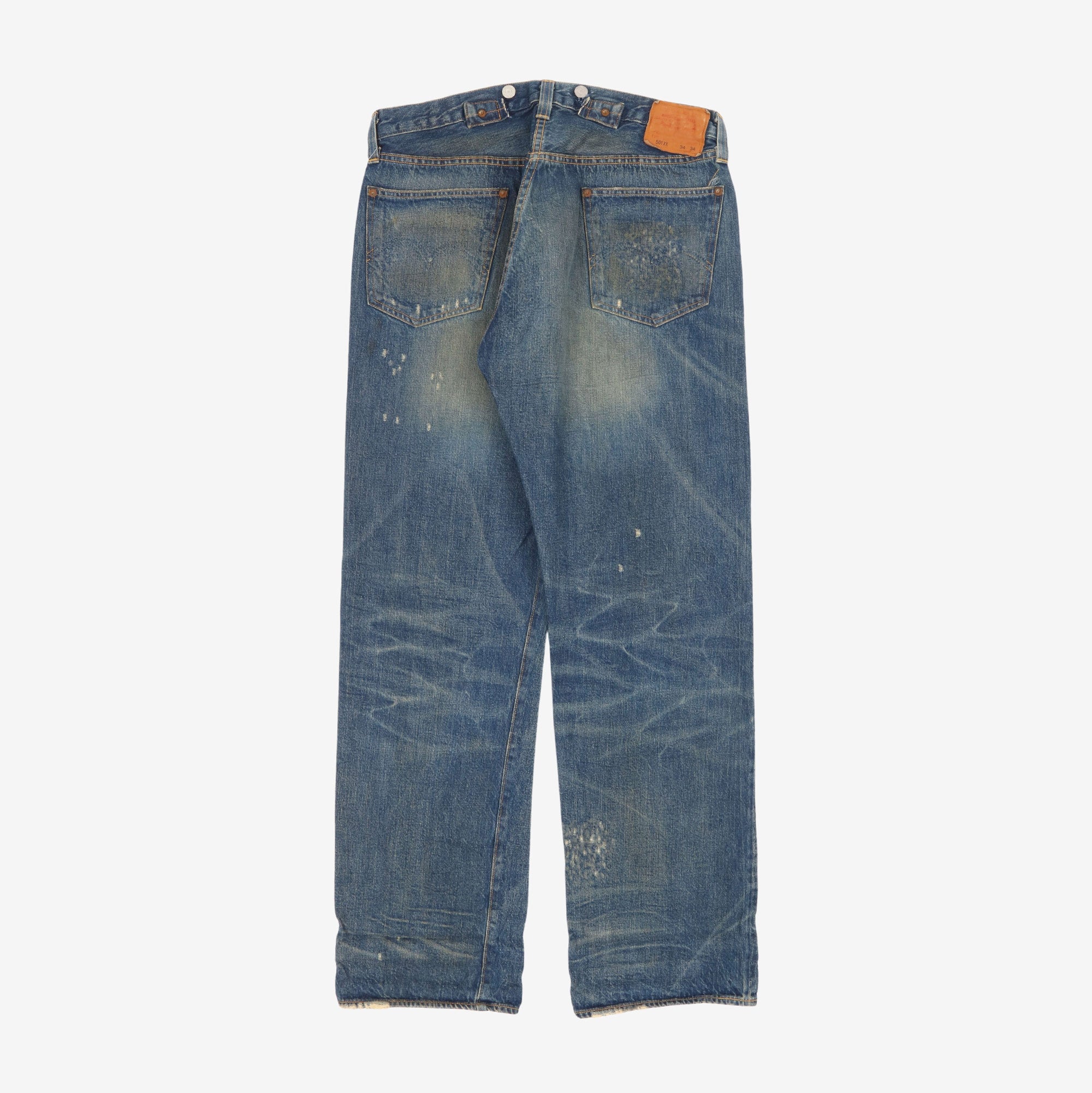 501XX / 480 Distressed Selvedge Denim (USA)