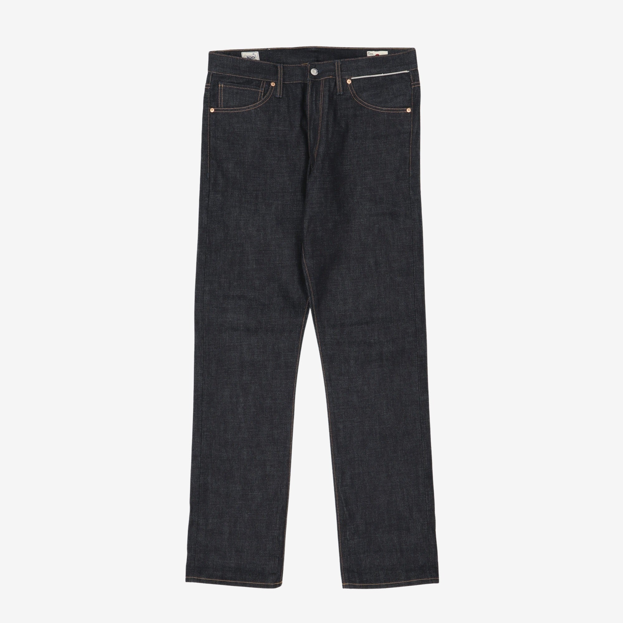 B-02 Straight Selvedge Denim
