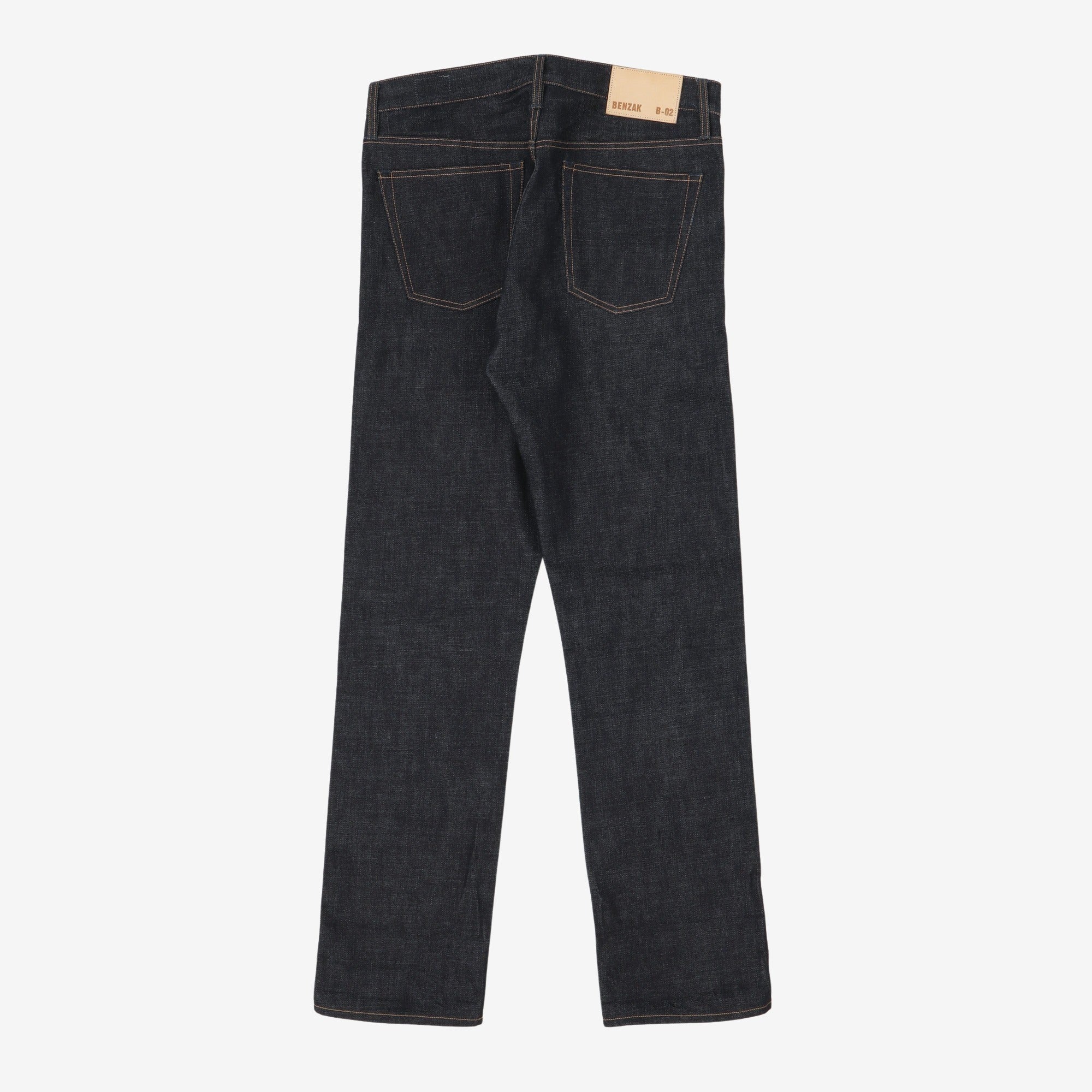B-02 Straight Selvedge Denim