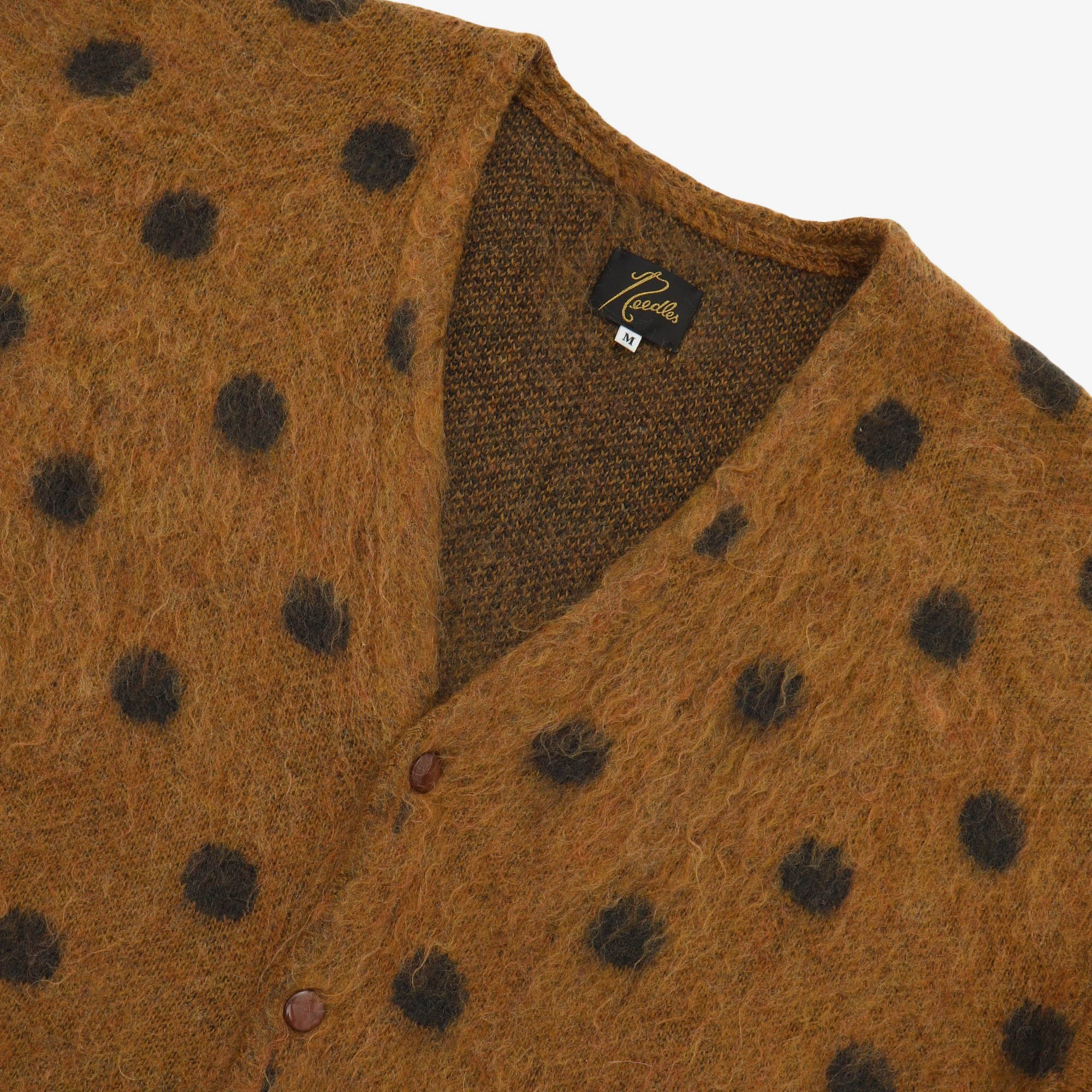 Polka Dot Mohair Cardigan