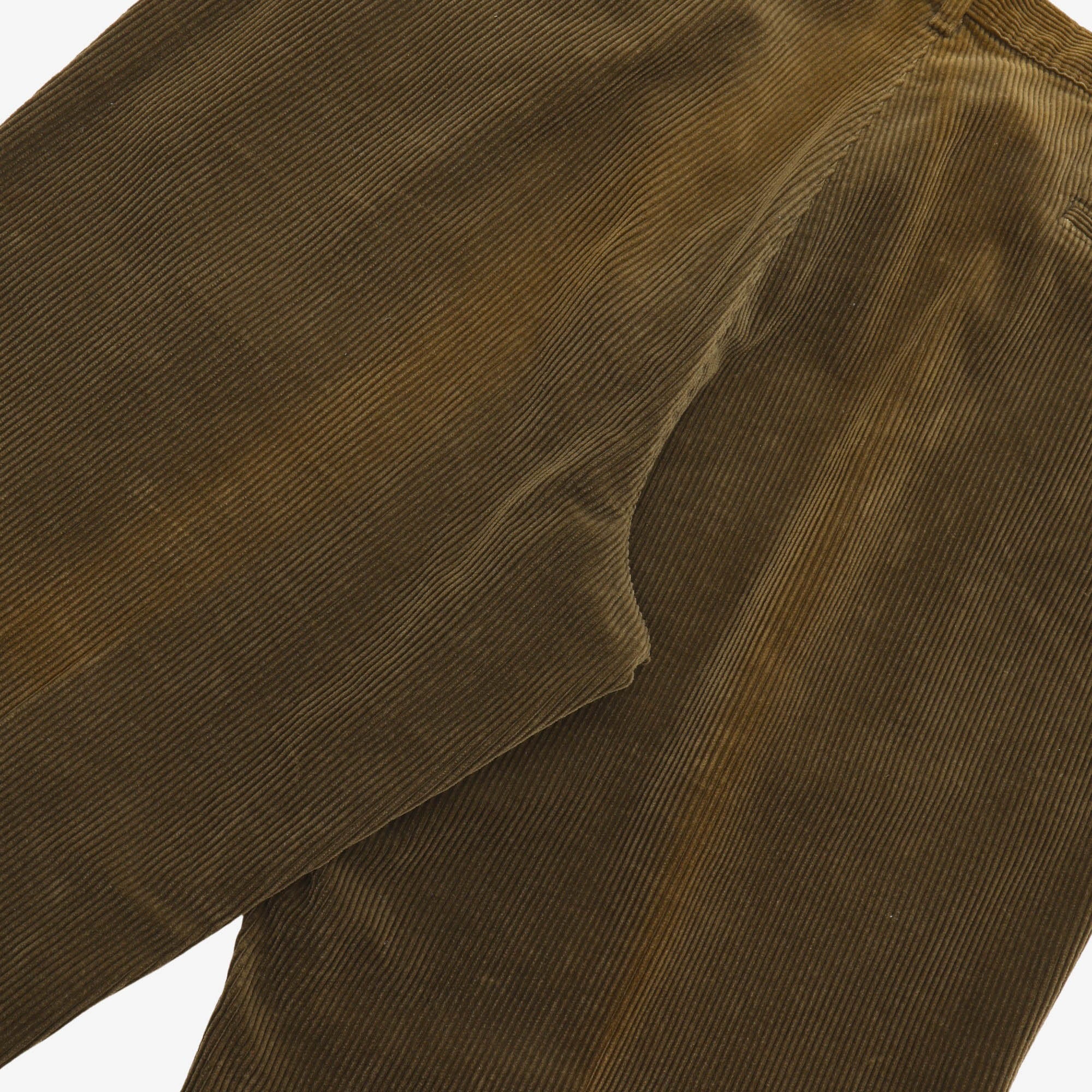 Double Pleated Corduroy Trousers