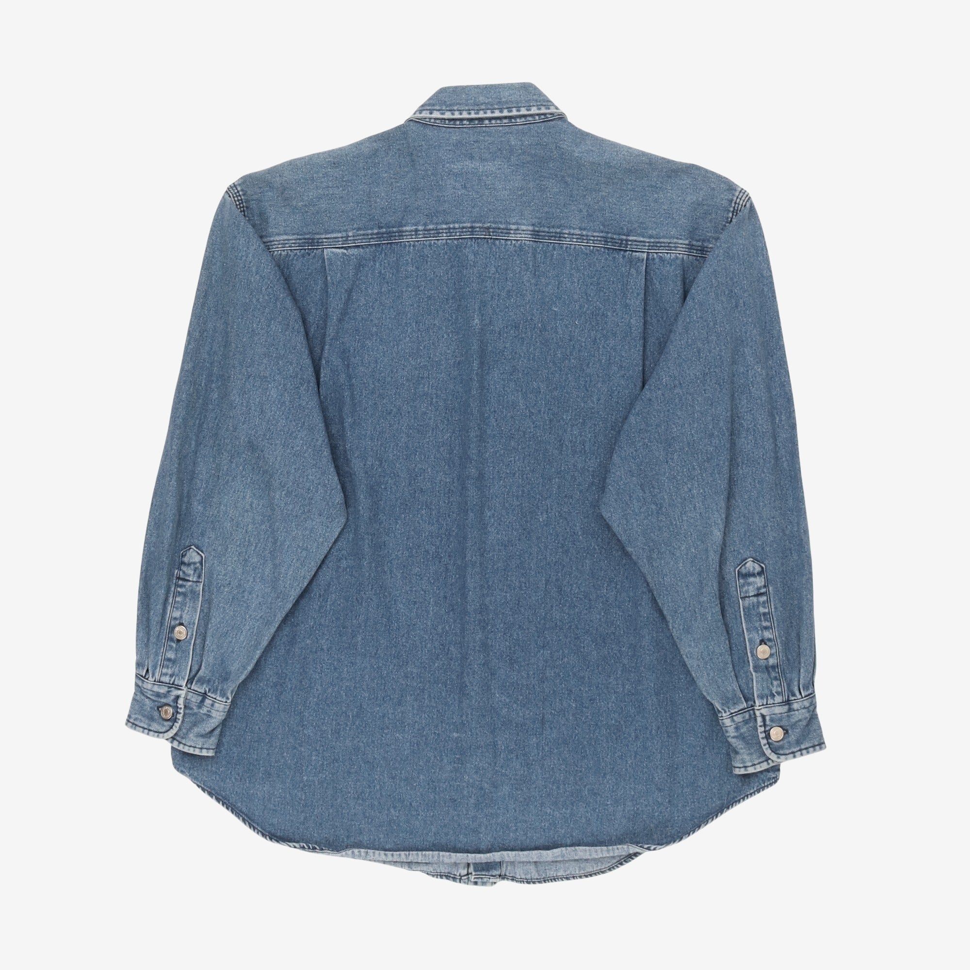 Vintage Denim Utility Shirt