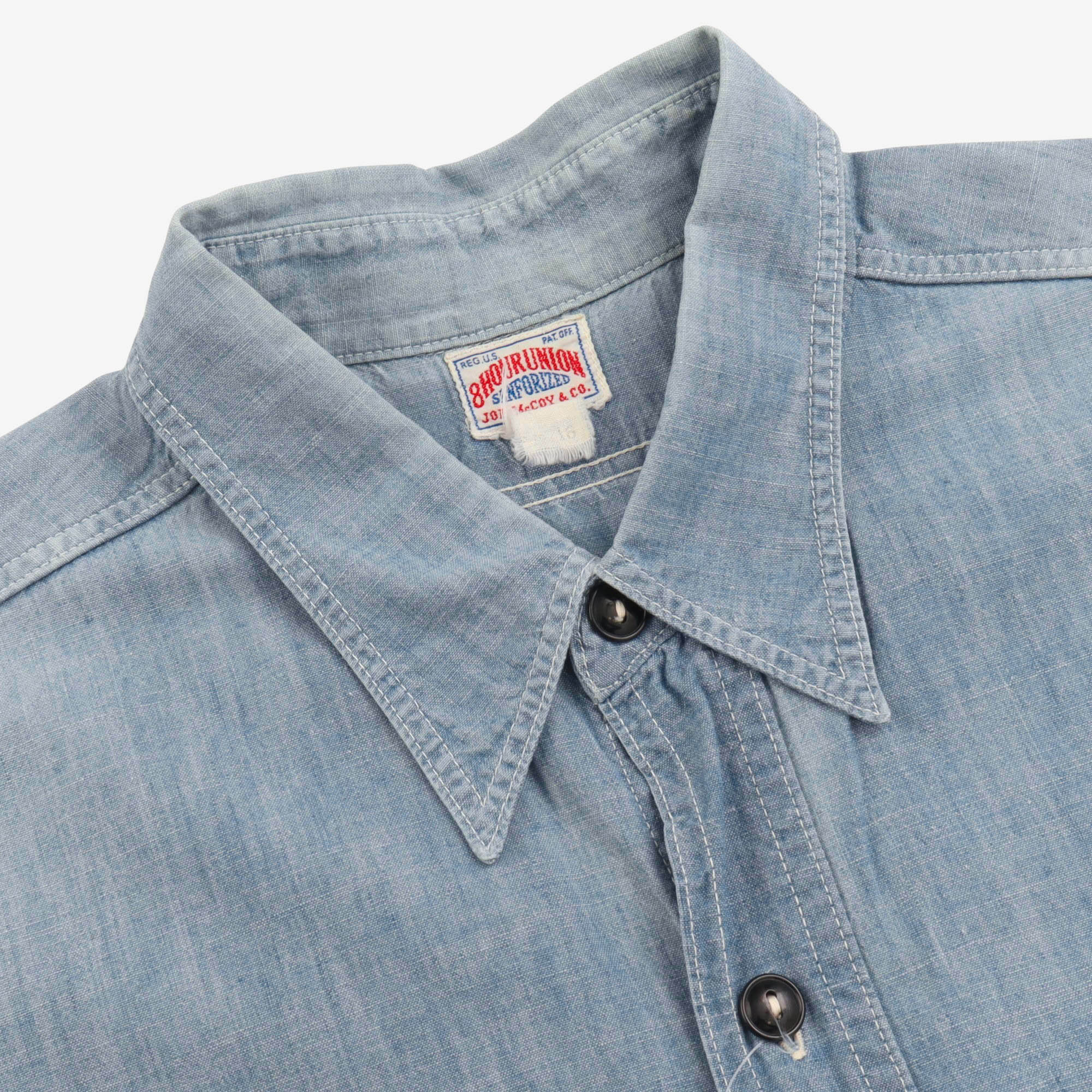 8HU Chambray Shirt SS