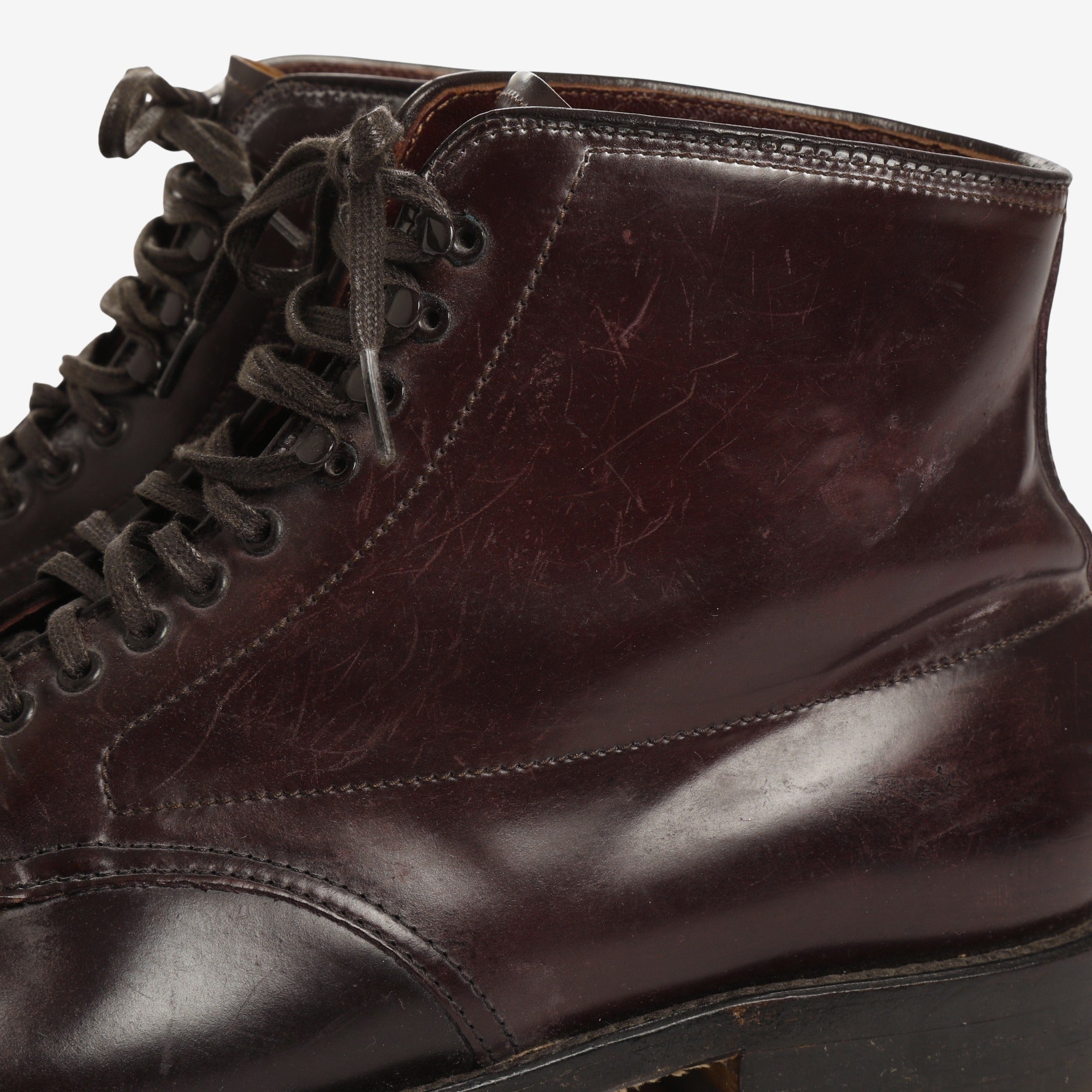 Cordovan Tanker Boots (Frans Boone)