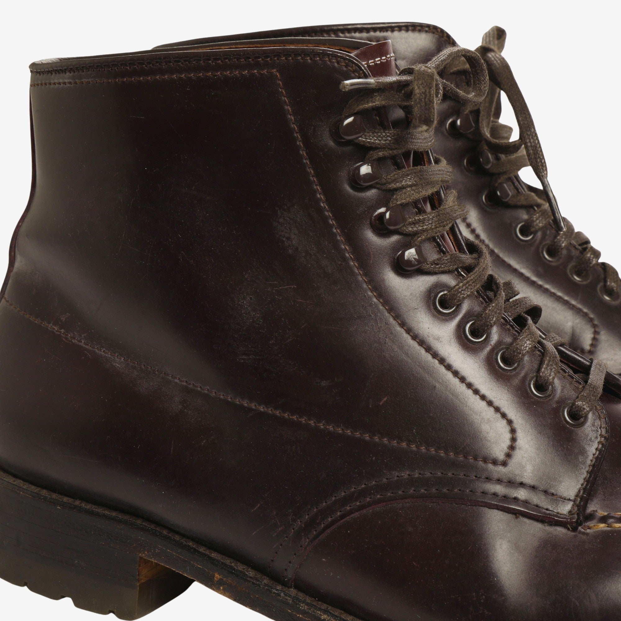 Cordovan Tanker Boots (Frans Boone)