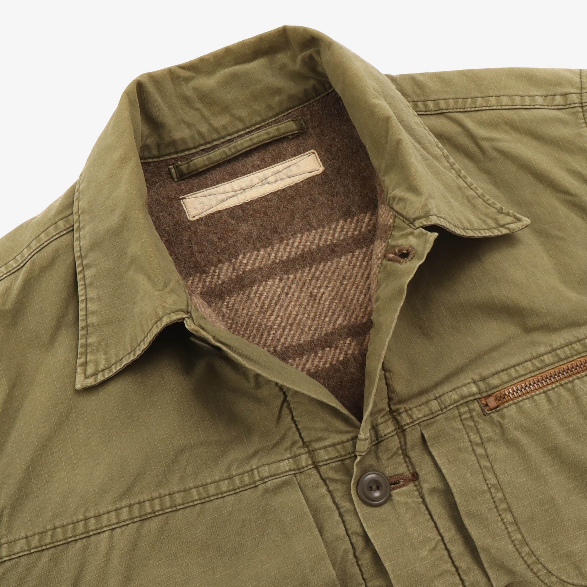 Blanket Lined Military Jacket