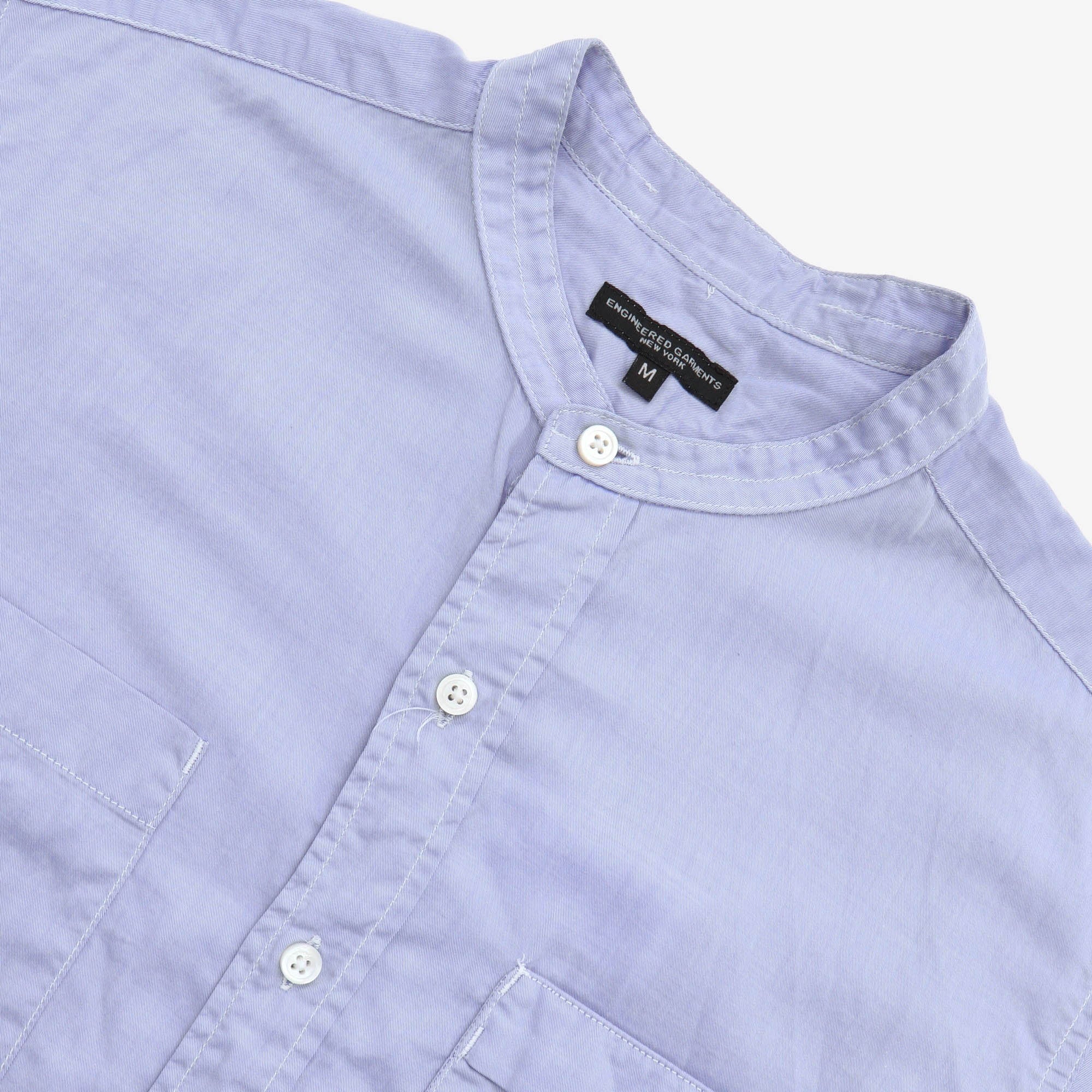 Collarless 2 Pocket Shirt