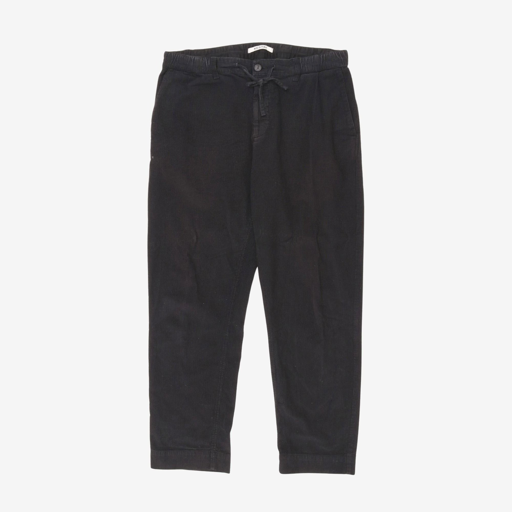 Elasticated Corduroy Pants