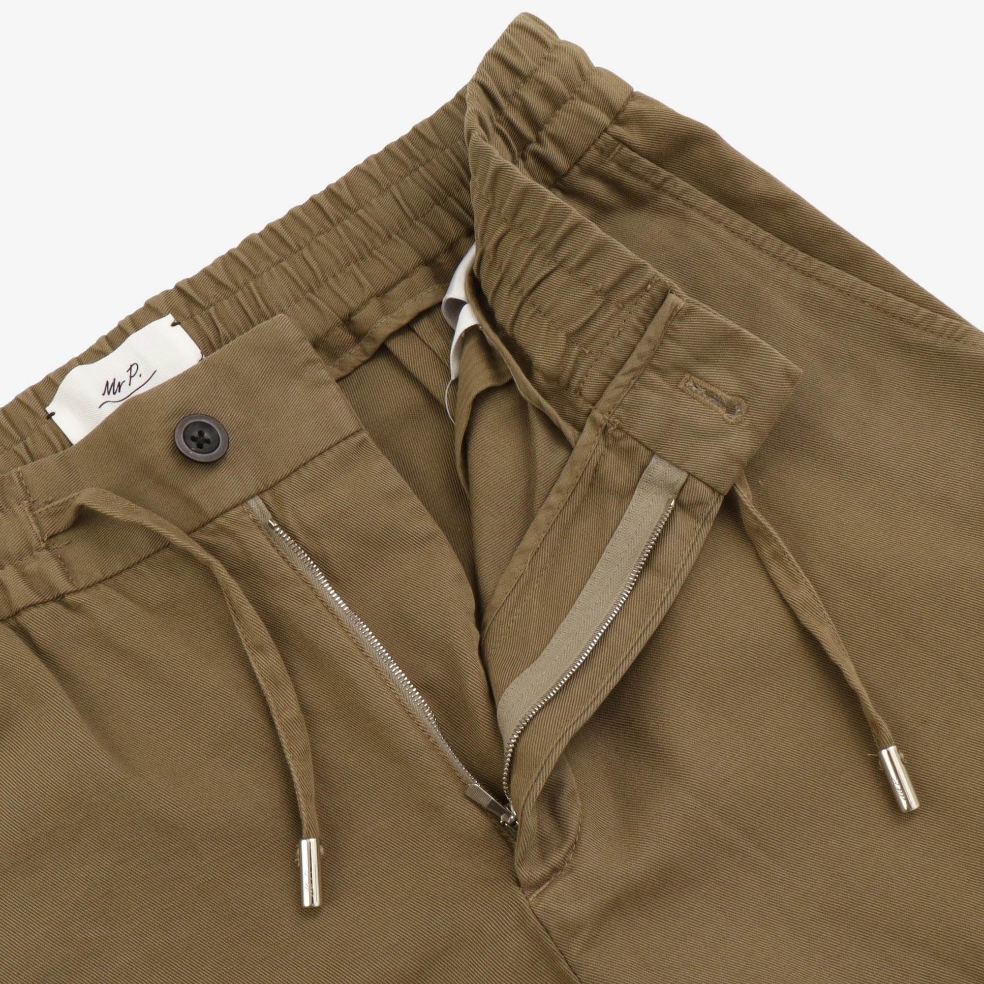 James Straight Leg Drawstring Trousers