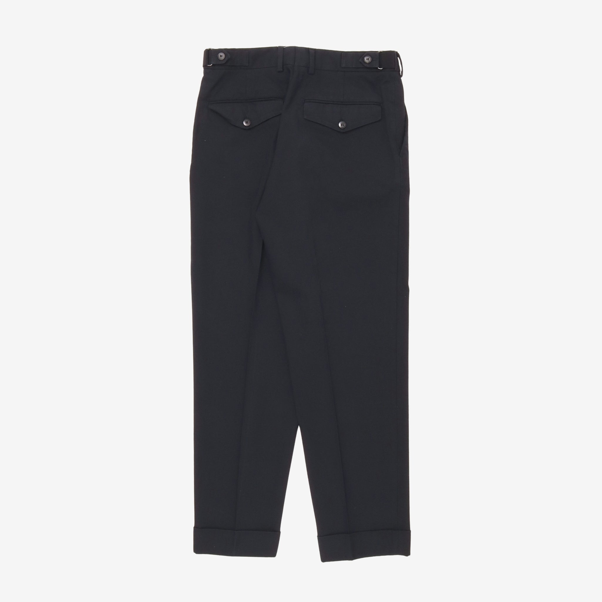 Flat Front Trousers