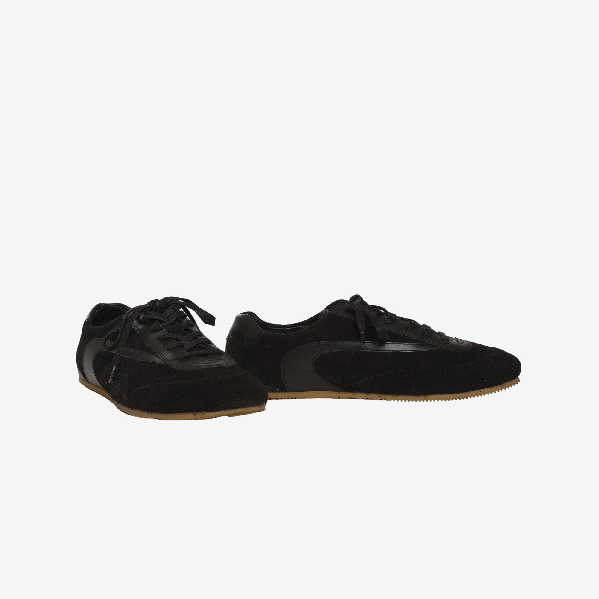 Minimal Suede Trainers