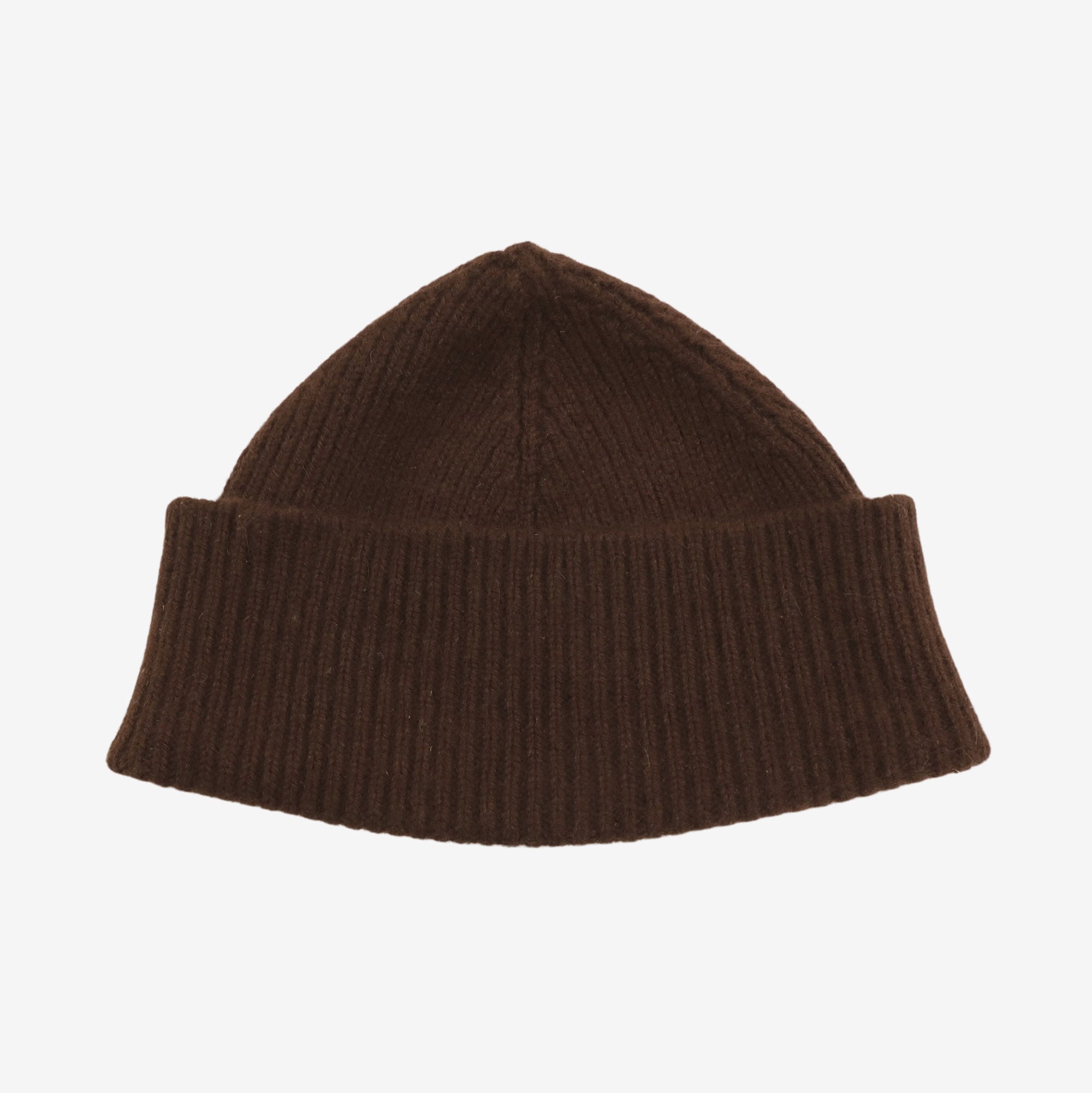 Wool Ribbed Beanie
